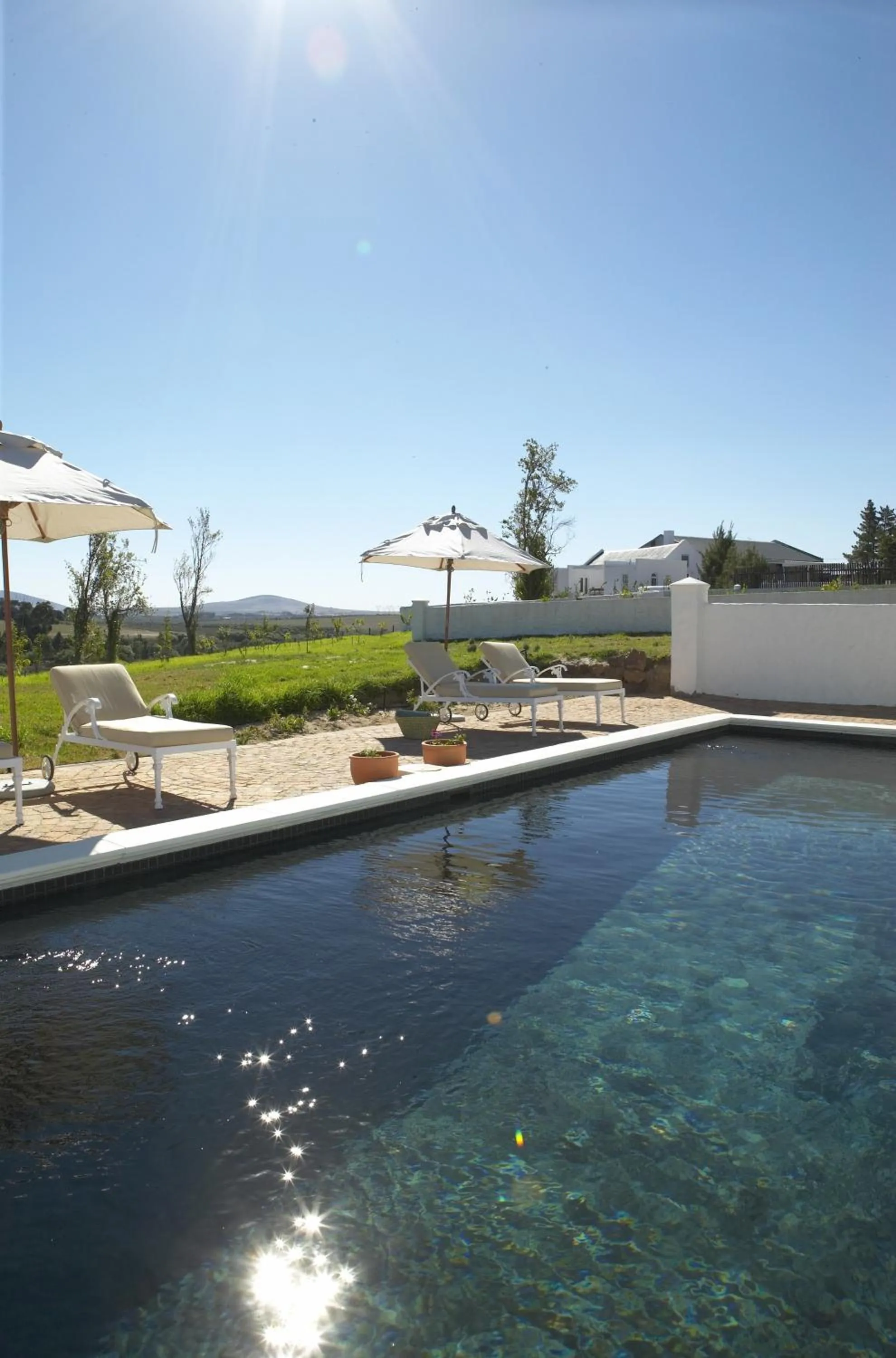Swimming pool in Hawksmoor House
