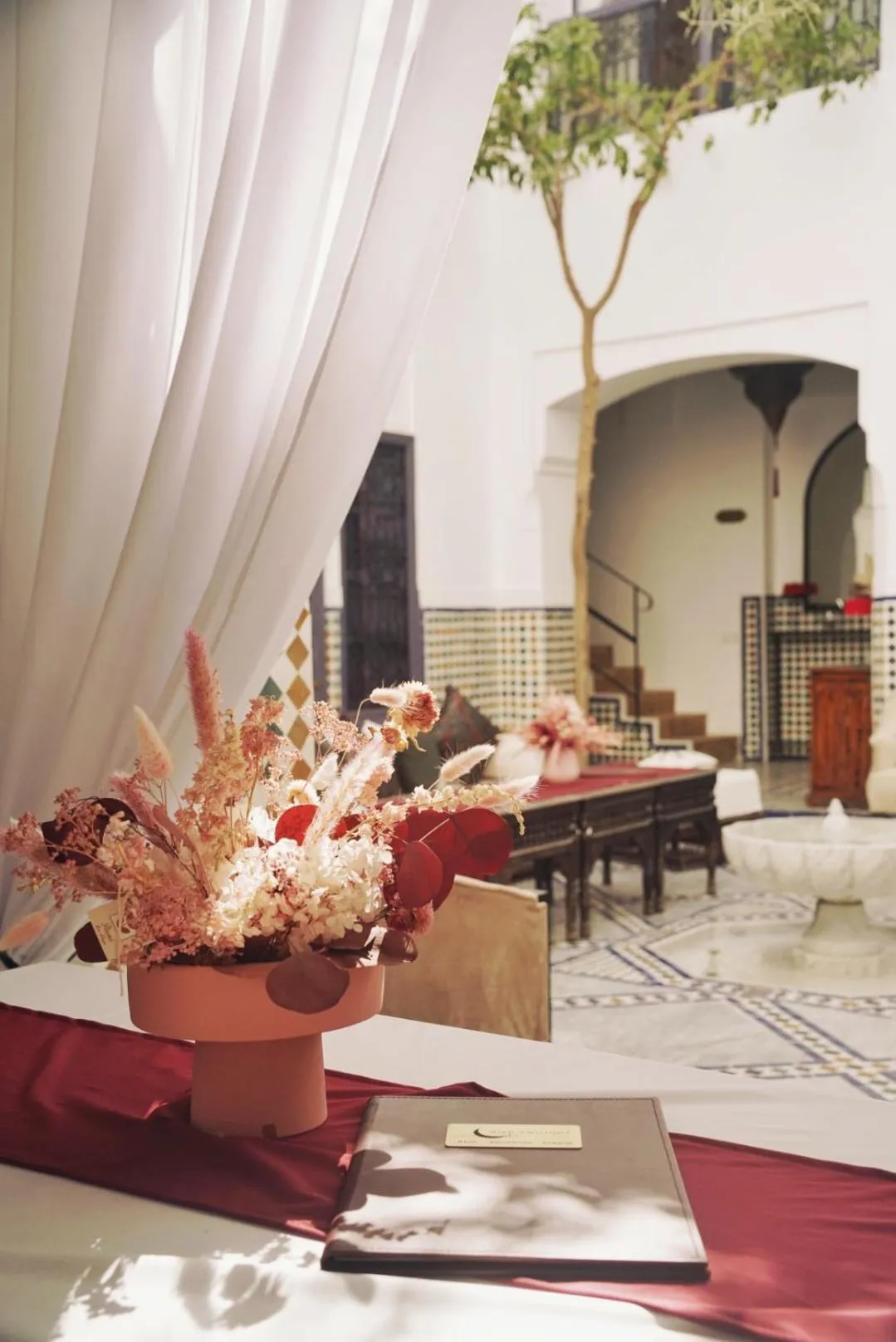 Patio in Riad Twilight