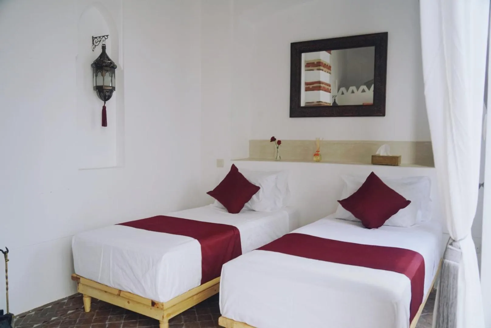 Bed in Riad Twilight