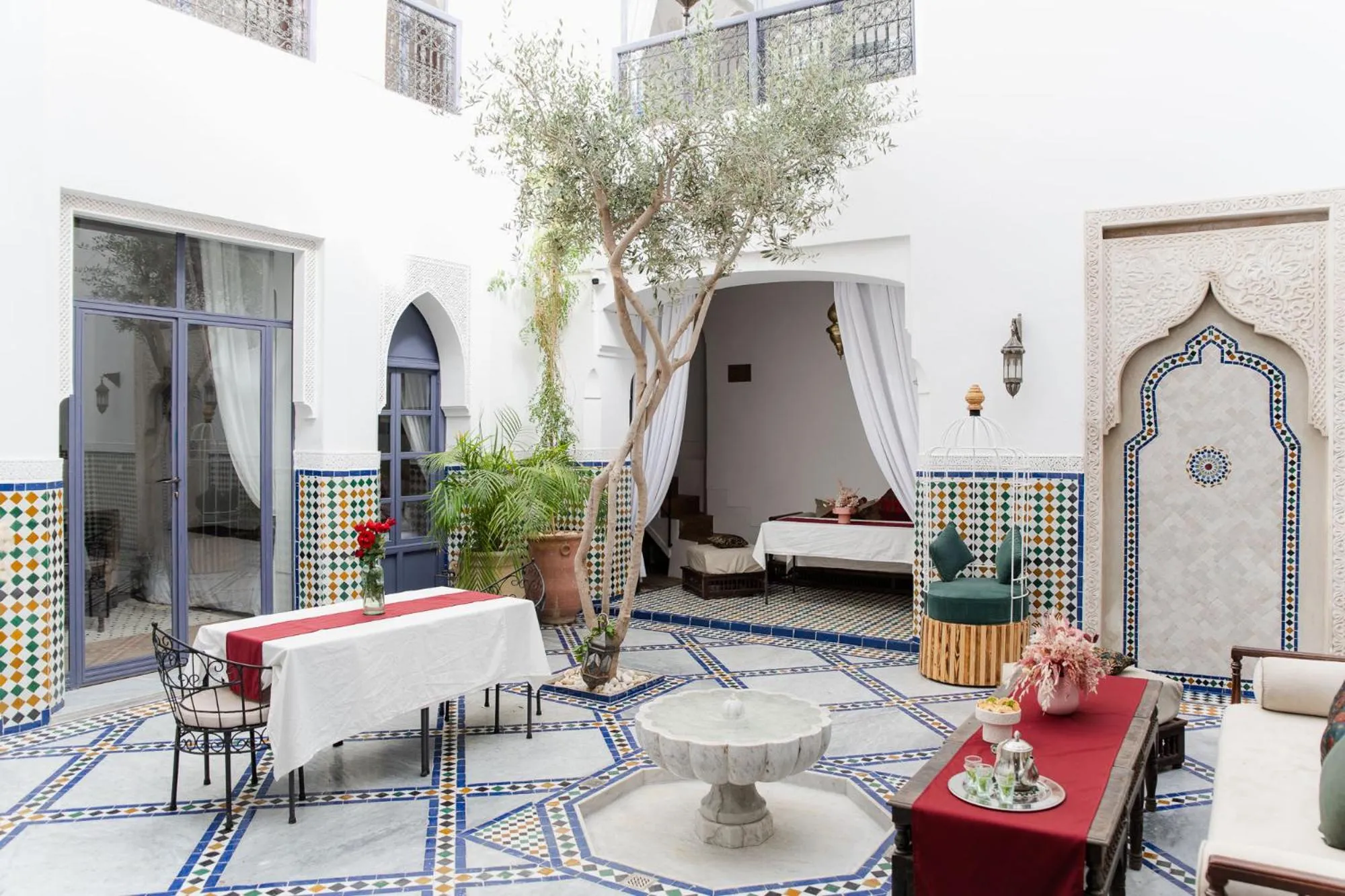 Patio in Riad Twilight
