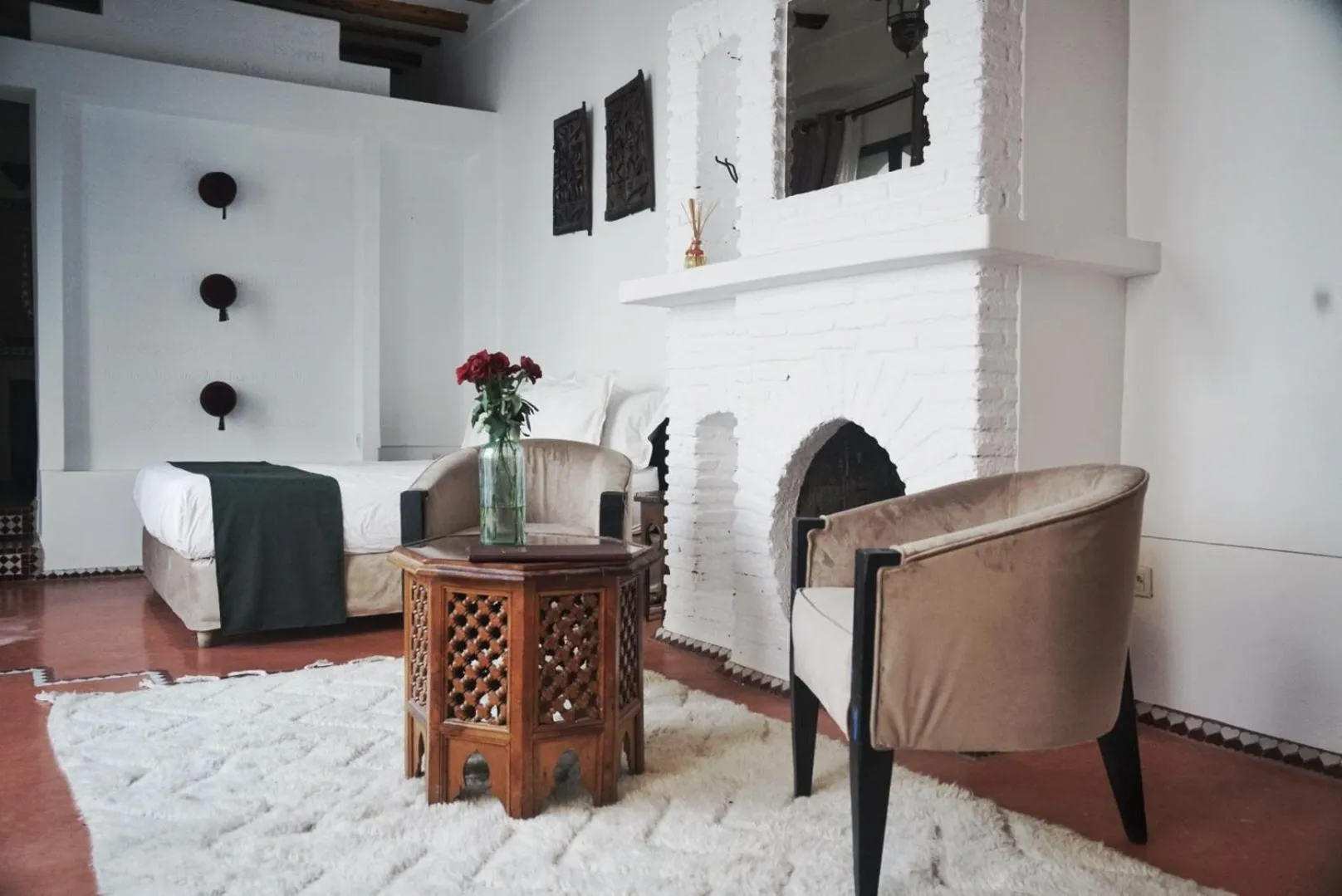 Seating area in Riad Twilight