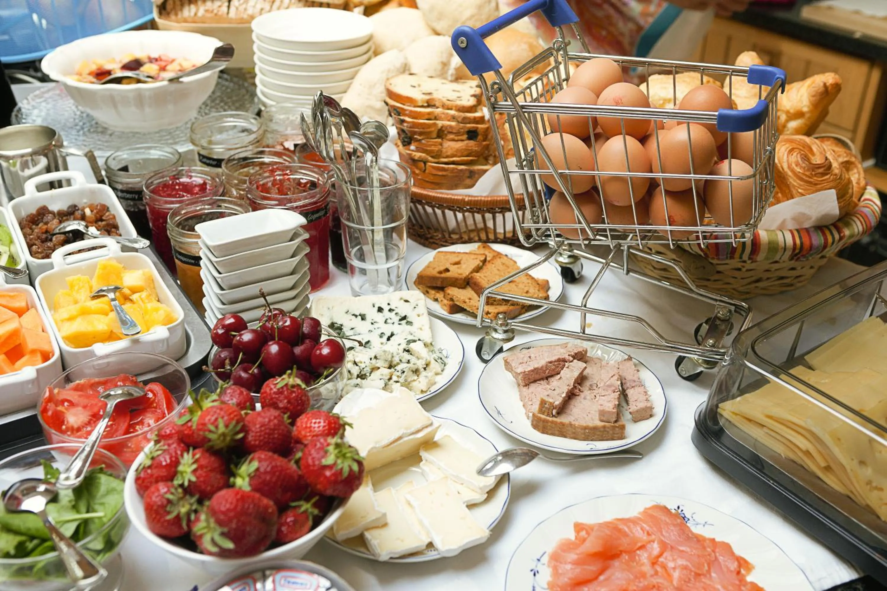 Food close-up in B&B Ter Vesten