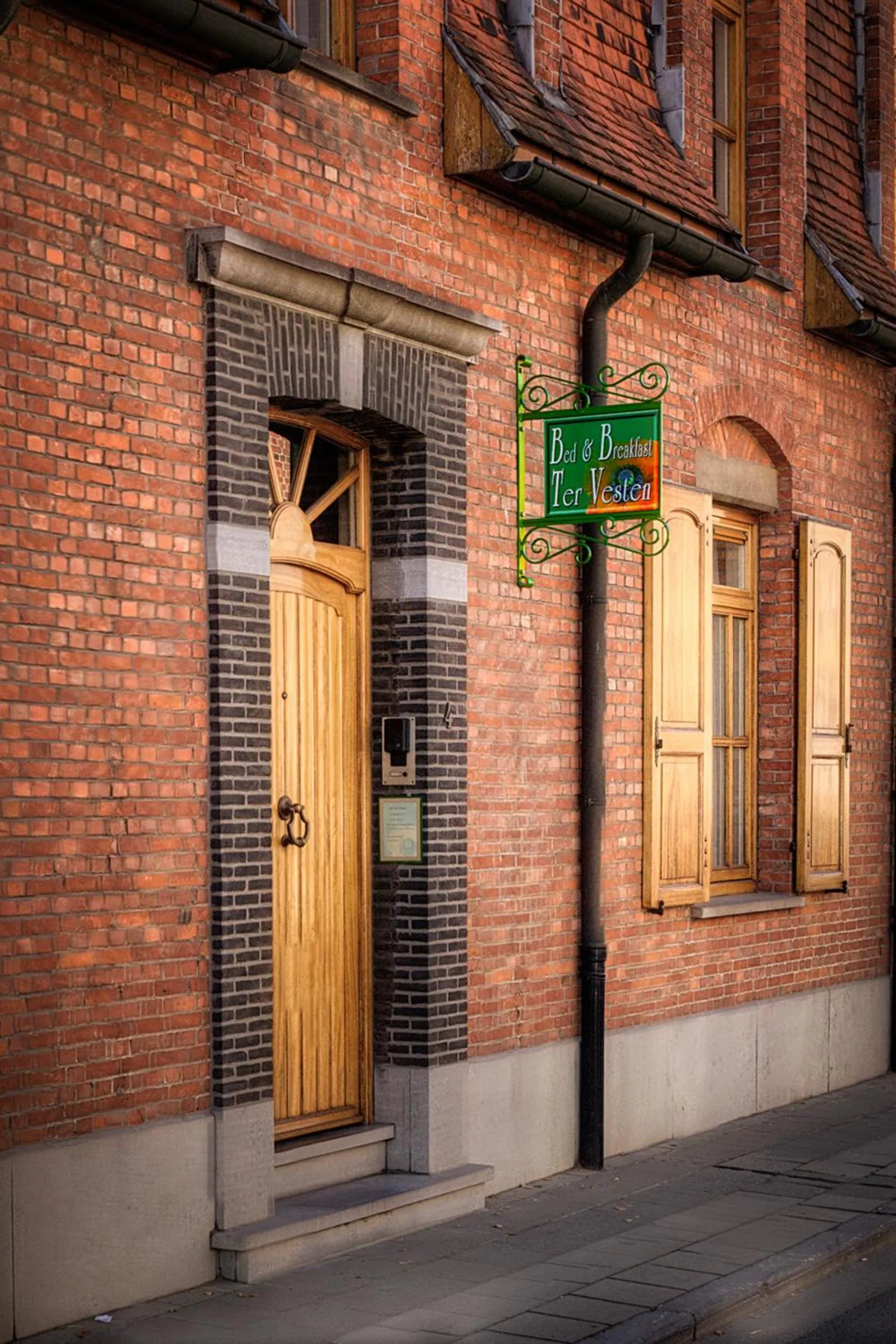 Facade/entrance in B&B Ter Vesten