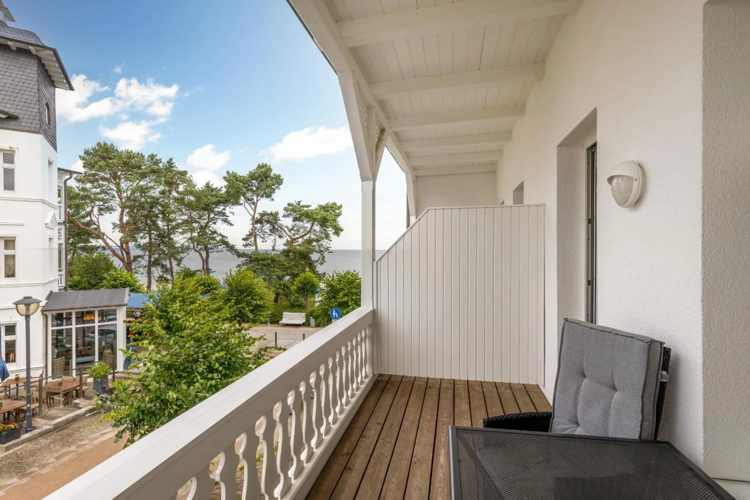 View (from property/room) in Strandhotel zur Promenade