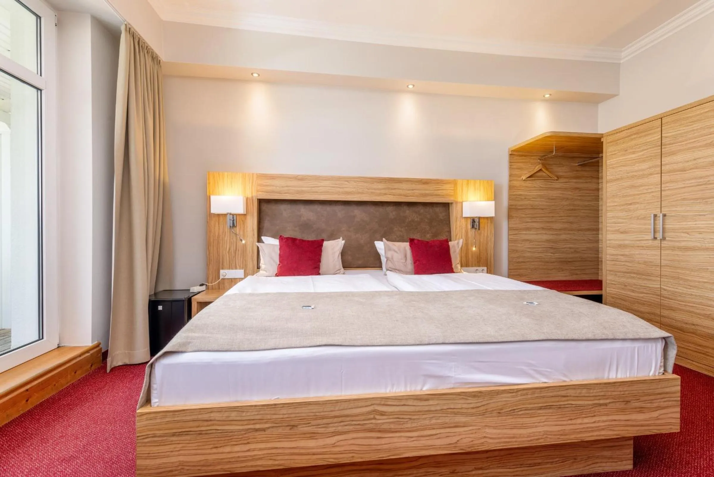 Bed in Strandhotel zur Promenade