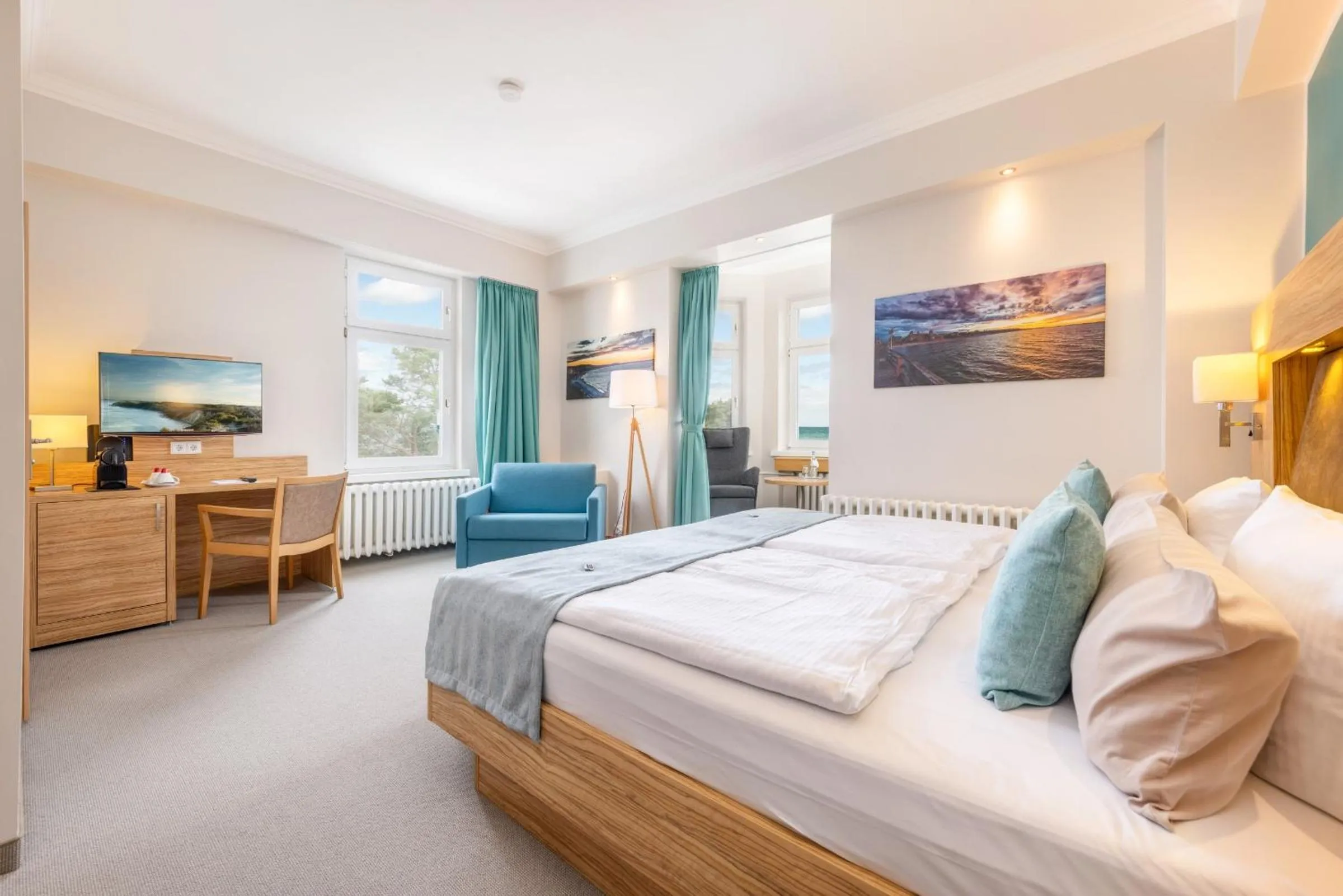 Bed in Strandhotel zur Promenade