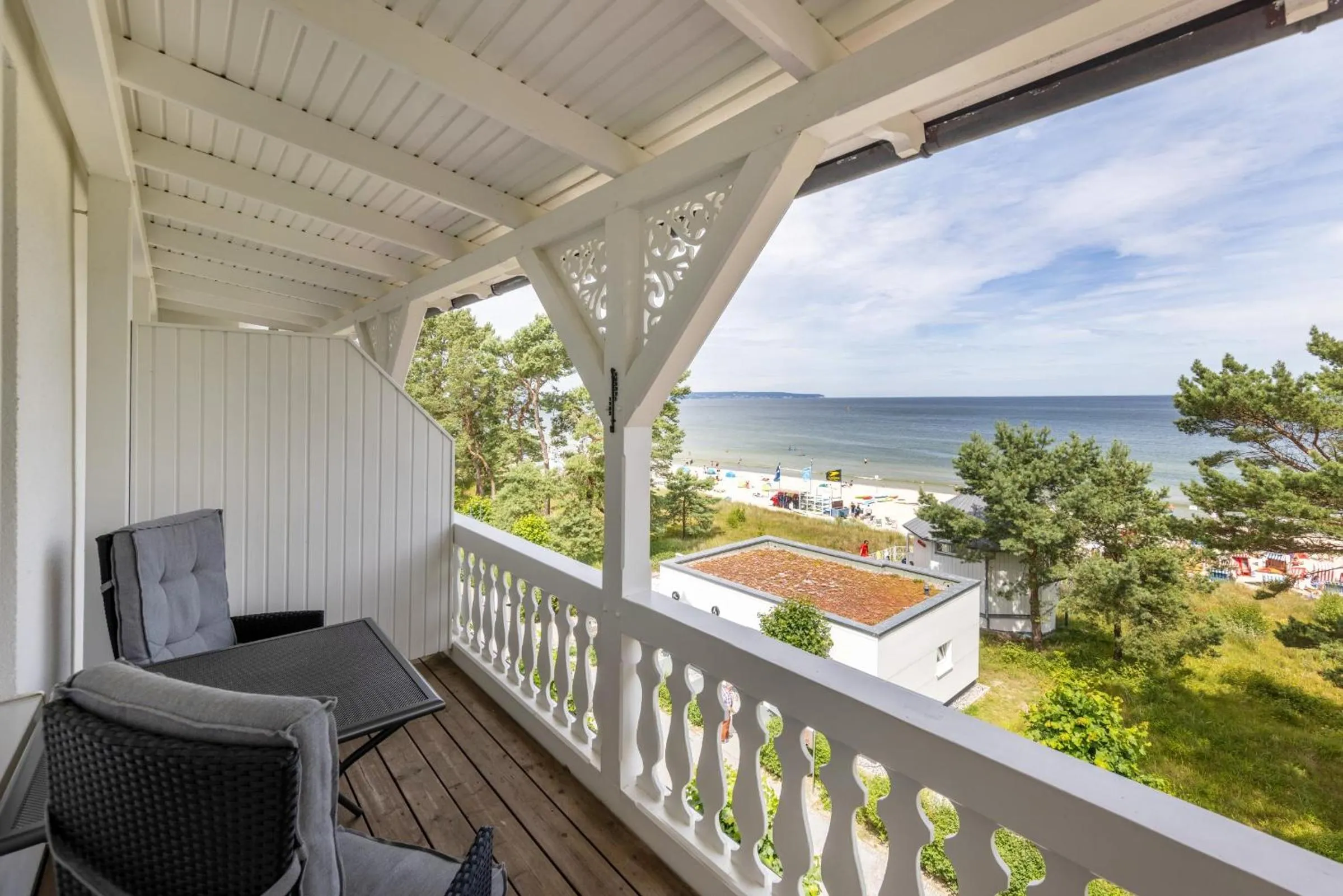 View (from property/room) in Strandhotel zur Promenade