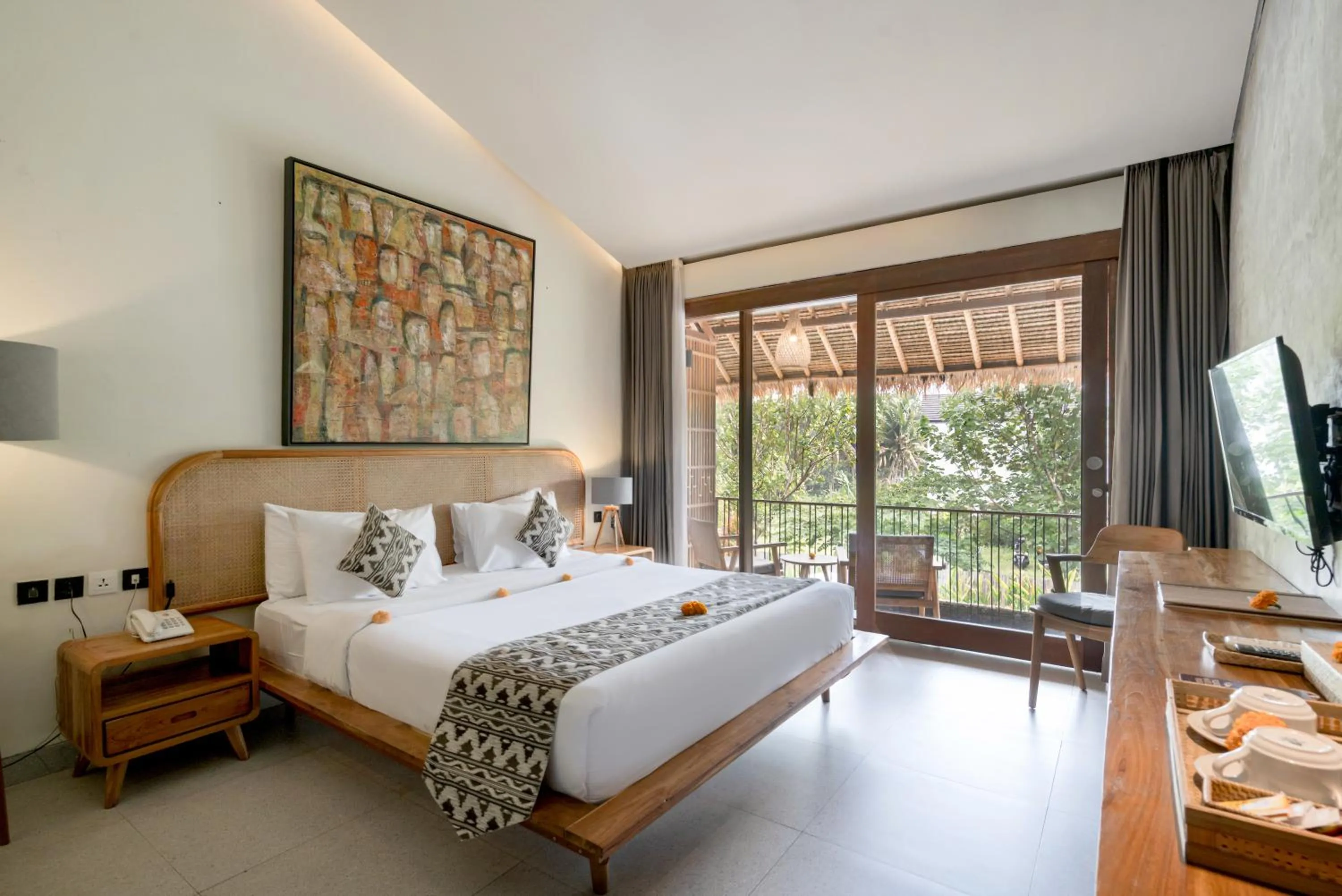 Bed in Kandarpa Ubud CHSE Certified