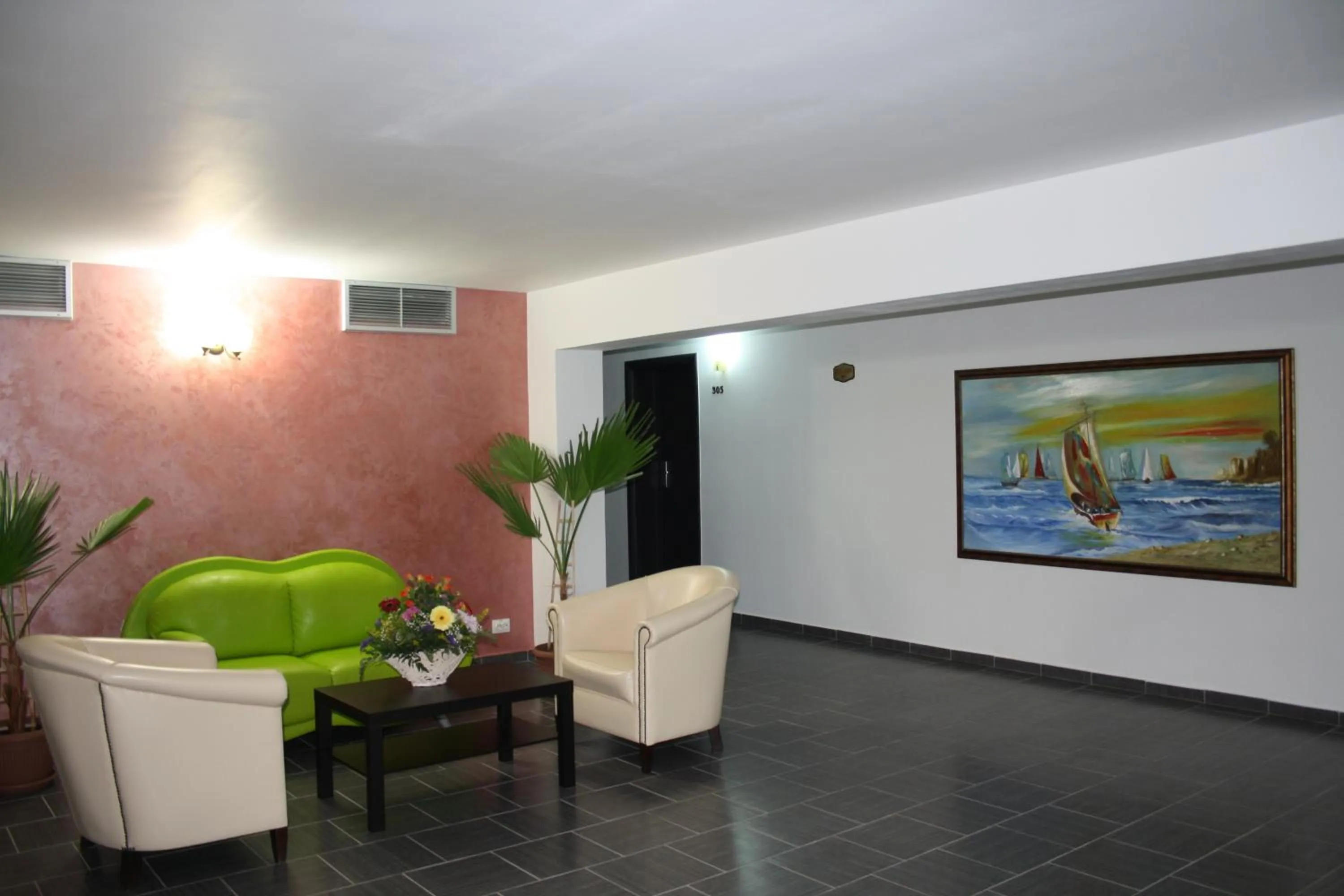 Lobby or reception in Hotel Solymar