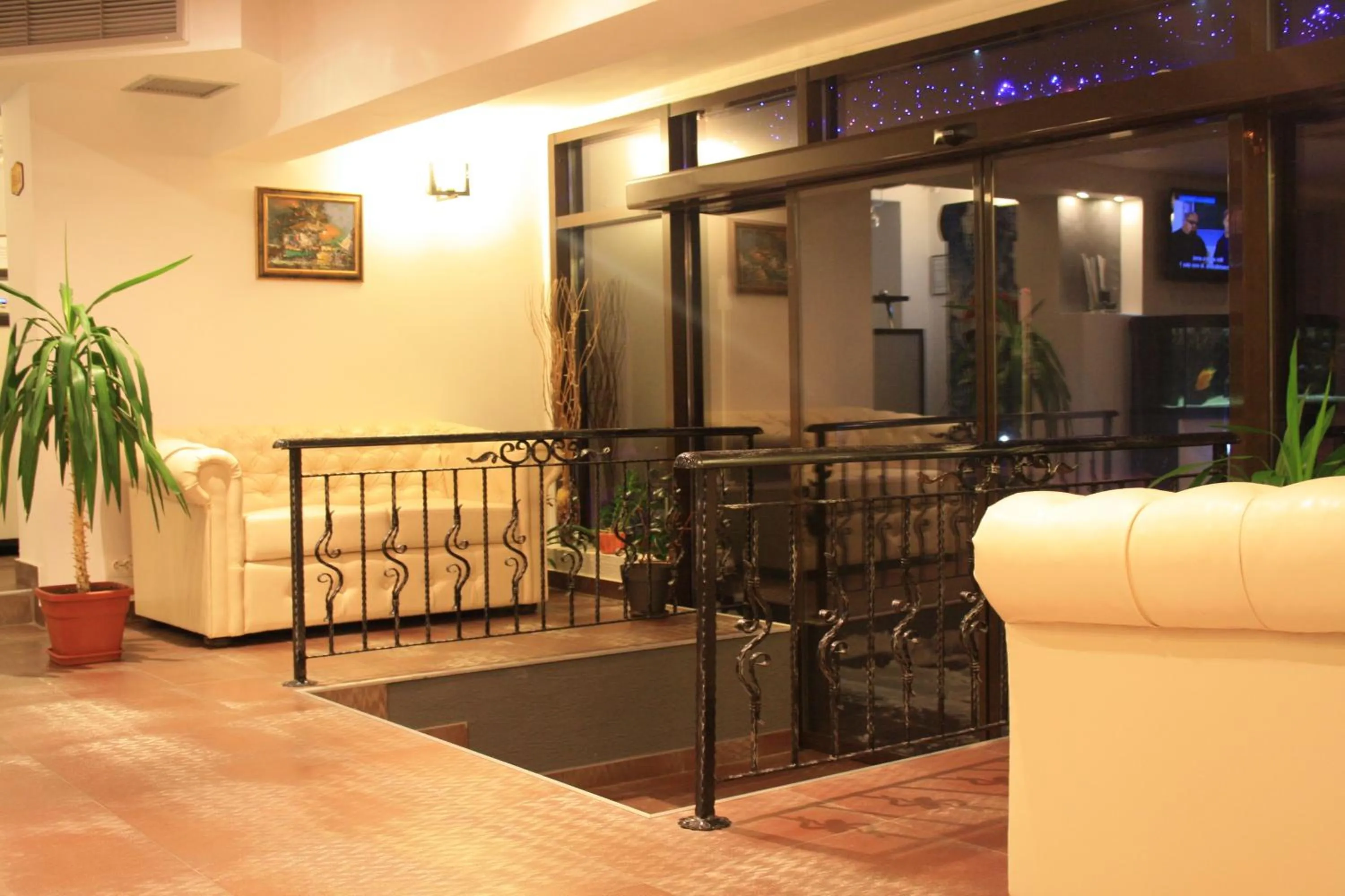 Lobby or reception in Hotel Solymar