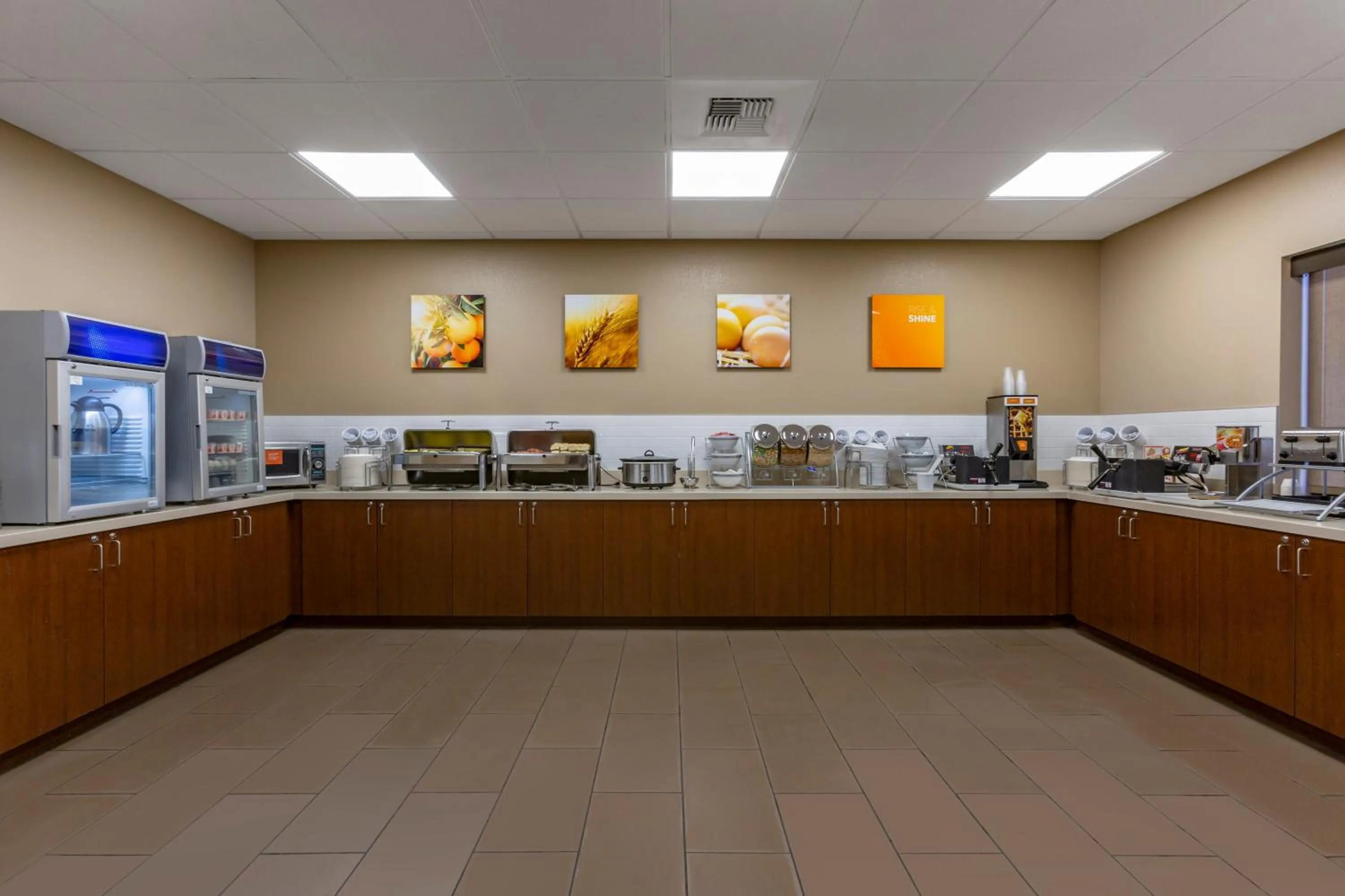 Breakfast in Comfort Inn & Suites Coeur d'Alene