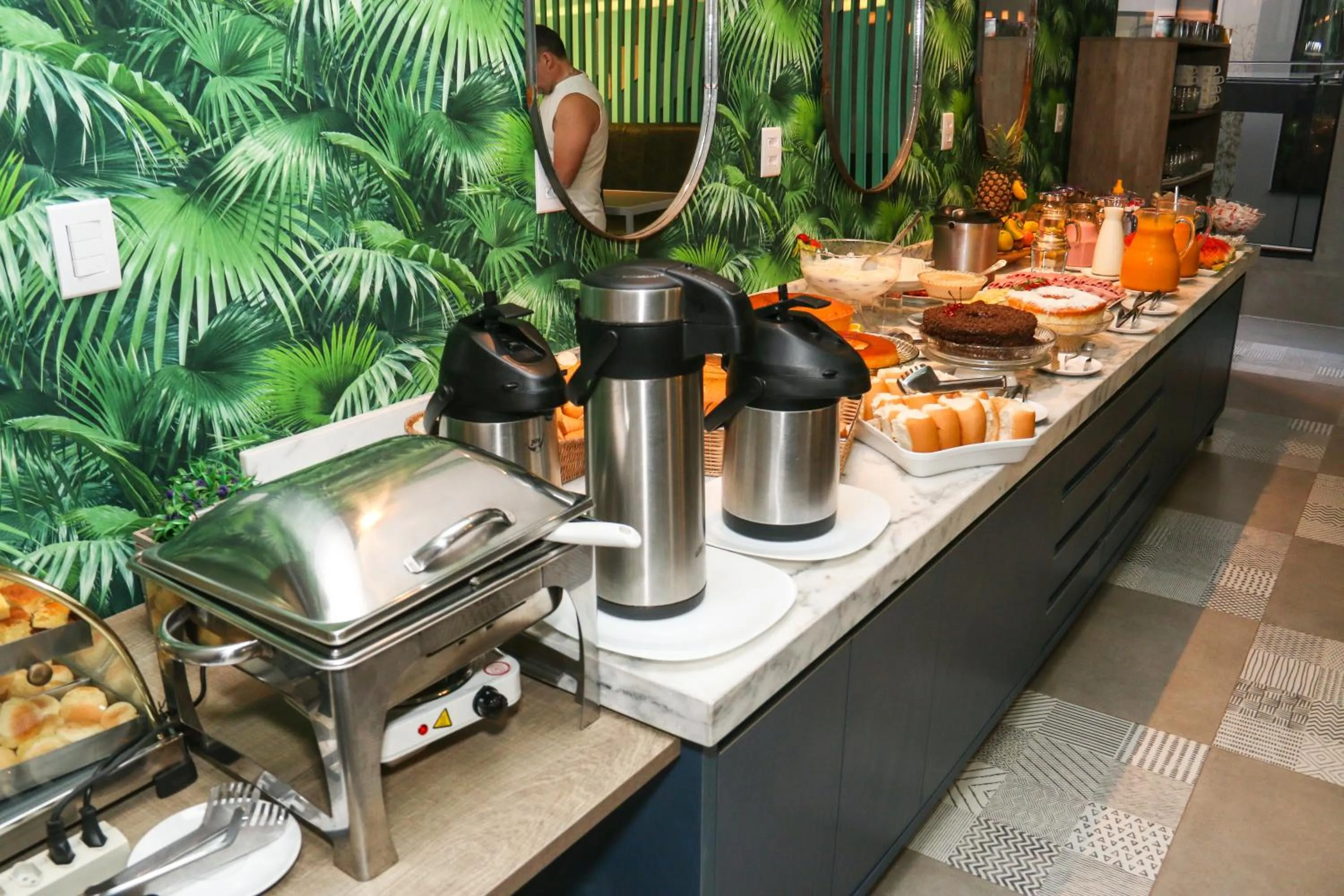 Buffet breakfast in Hotel da Praça