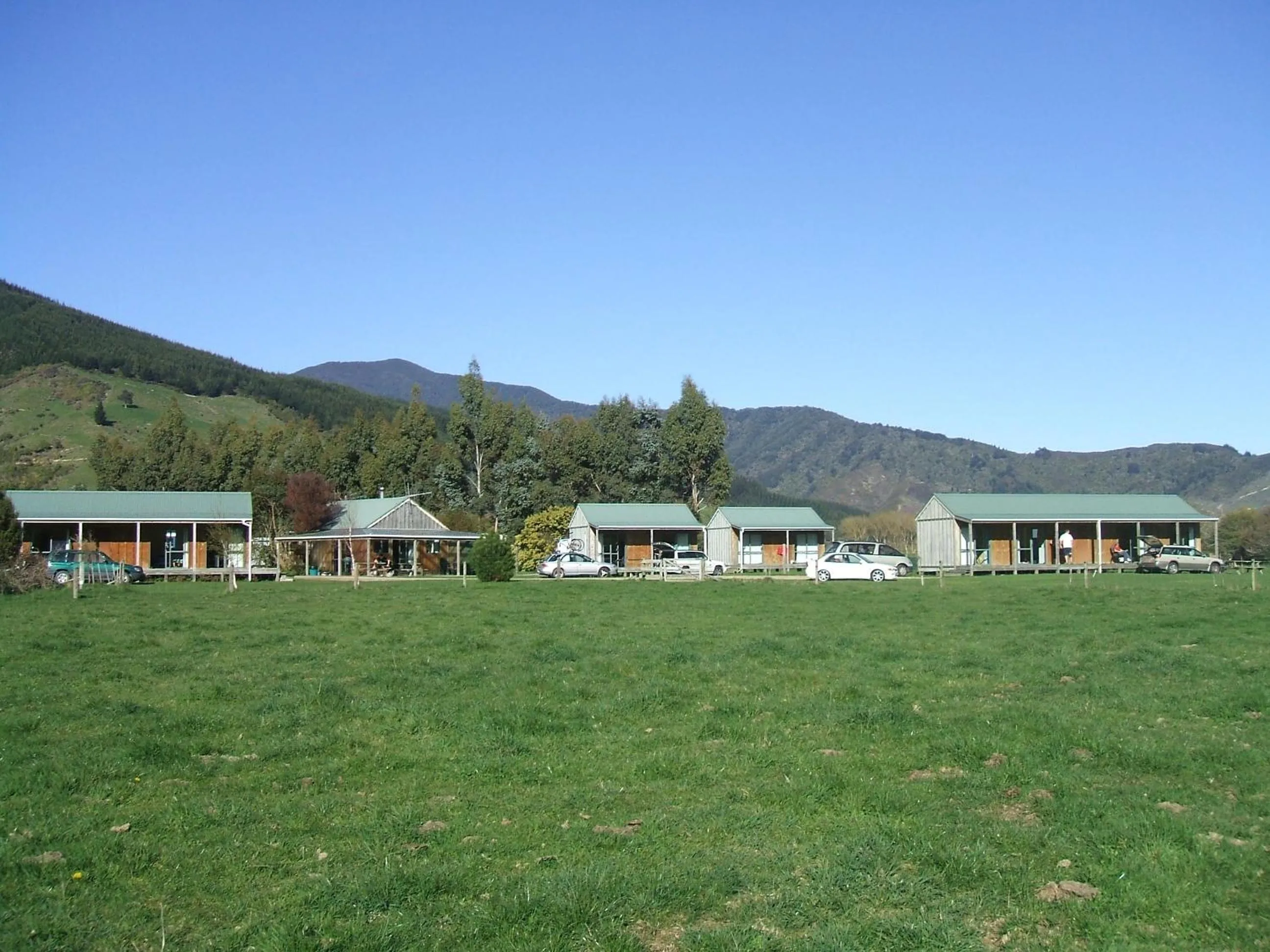 Natural landscape in Smiths Farm Holiday Park
