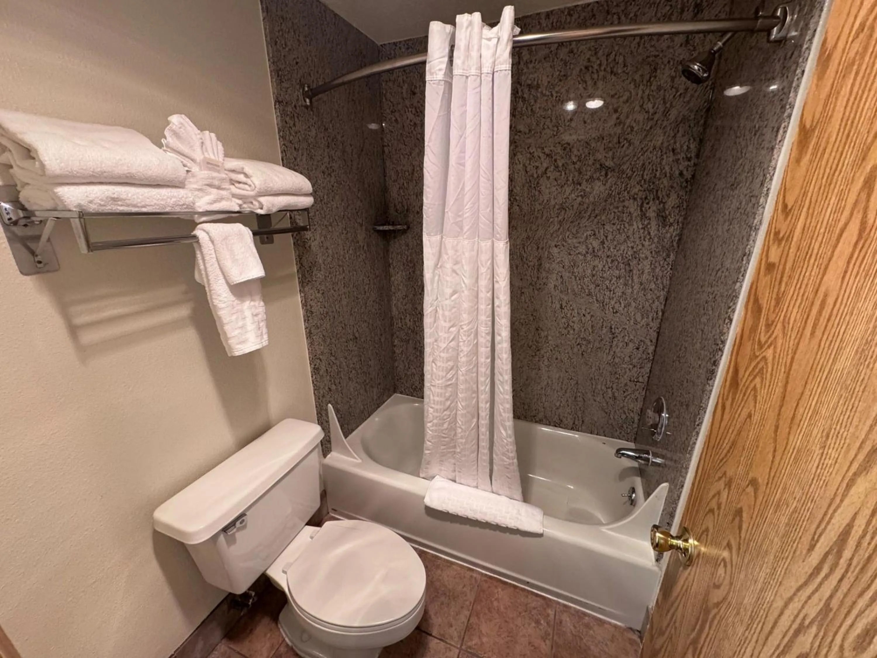 Toilet in Promenade Inn & Suites Oceanfront