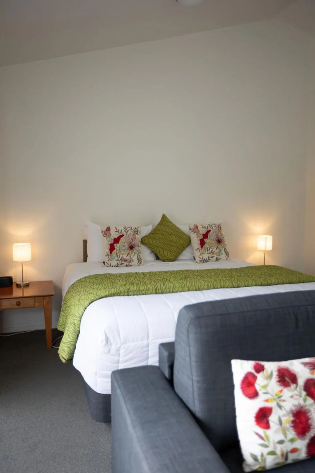 Bed in Peninsula Motel