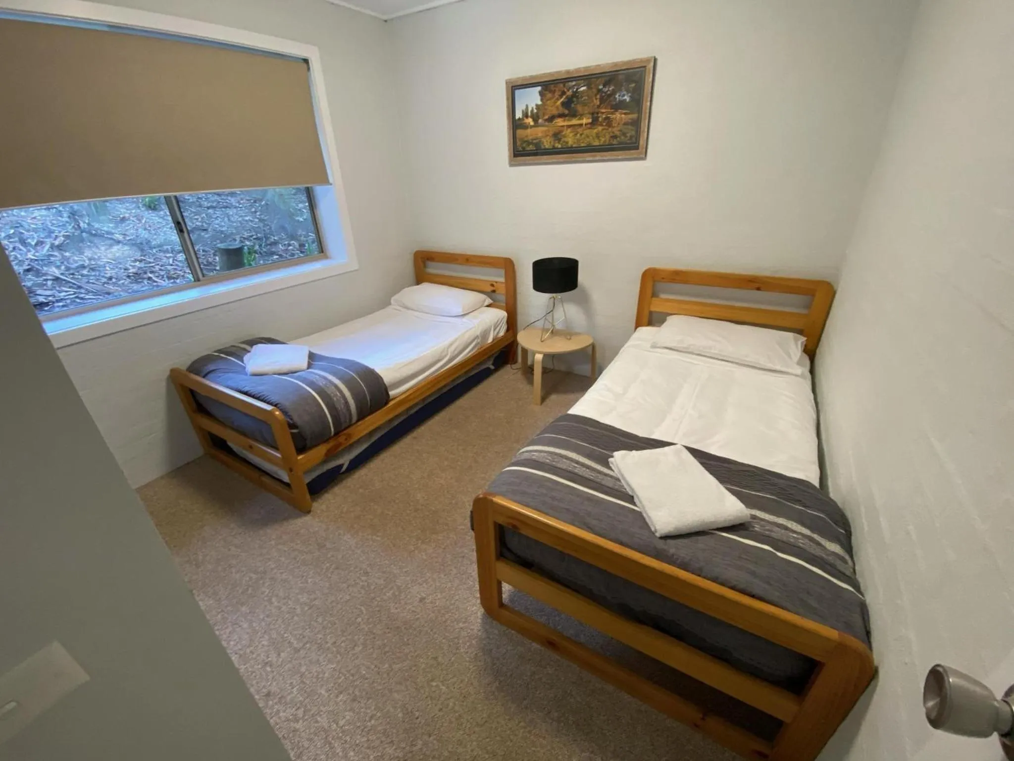 Bed in Kianinny Bush Cottages