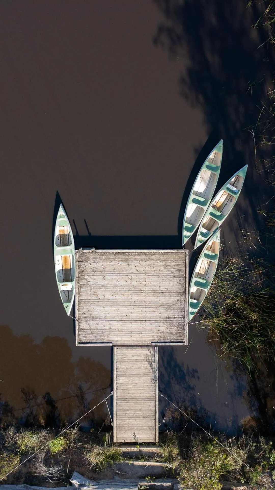 Lake view in Kianinny Bush Cottages