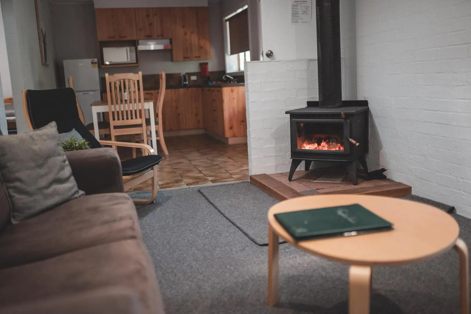 Living room in Kianinny Bush Cottages
