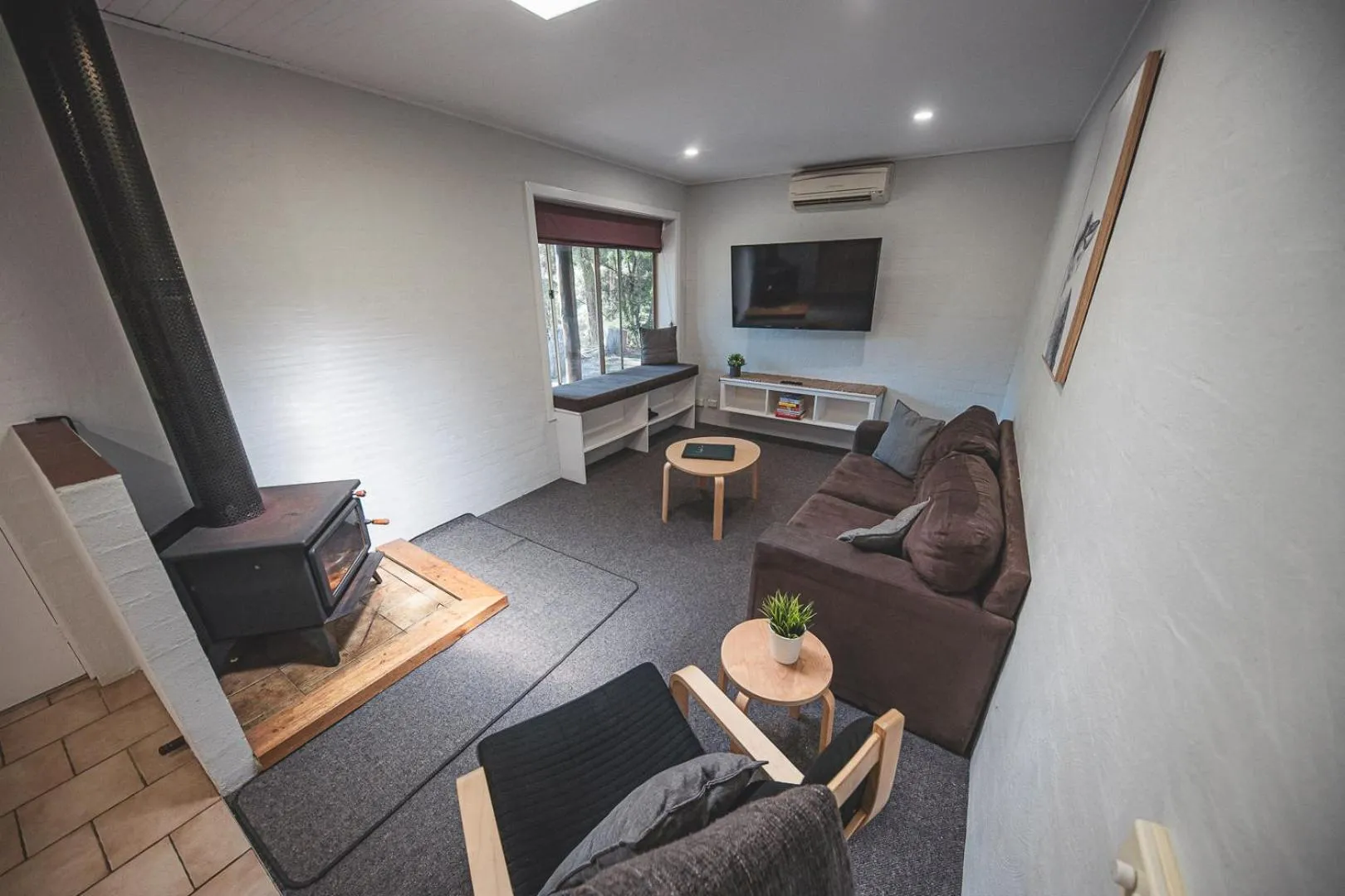 Living room in Kianinny Bush Cottages
