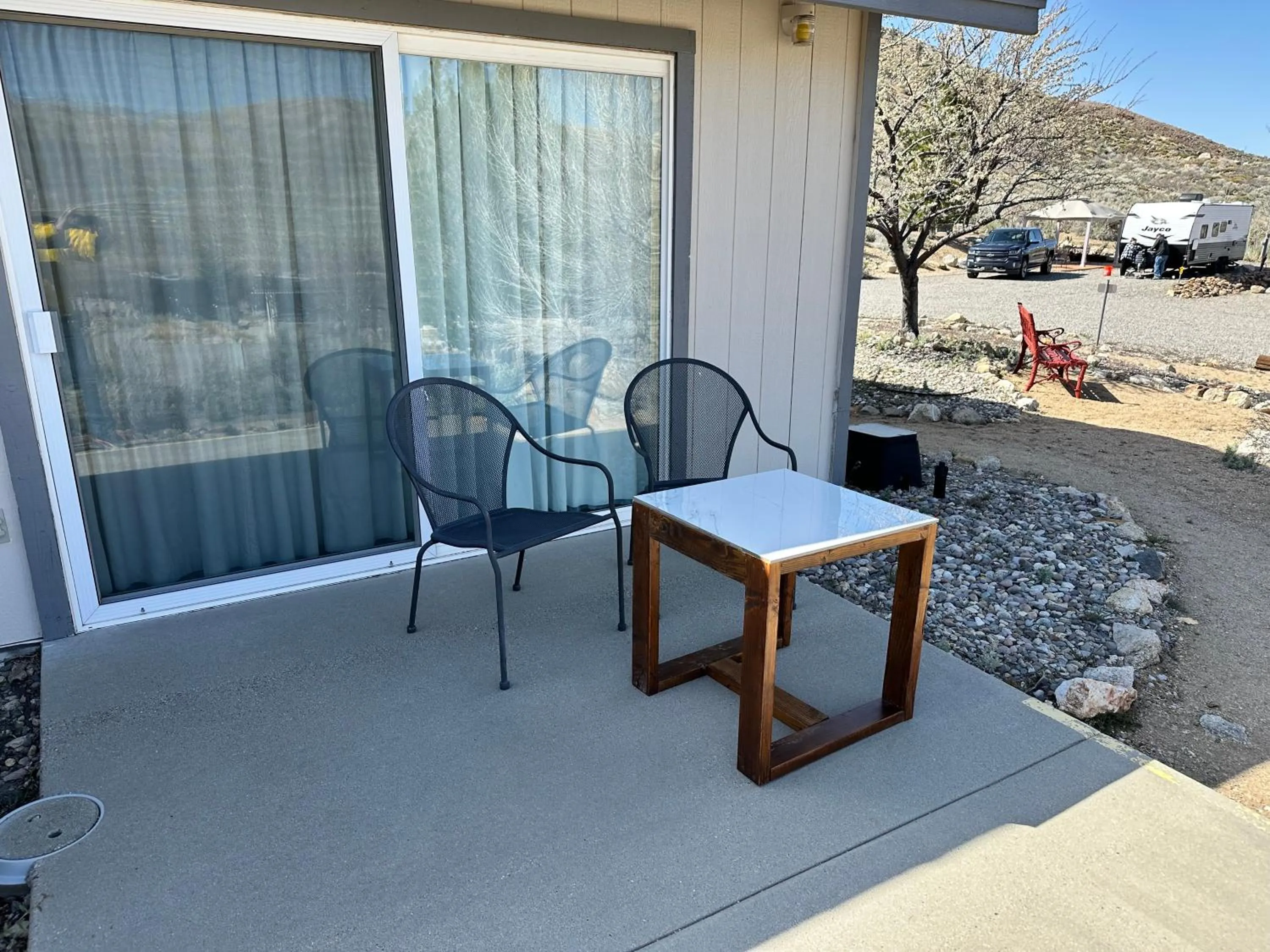 Balcony/Terrace in Meadowcliff Lodge Coleville