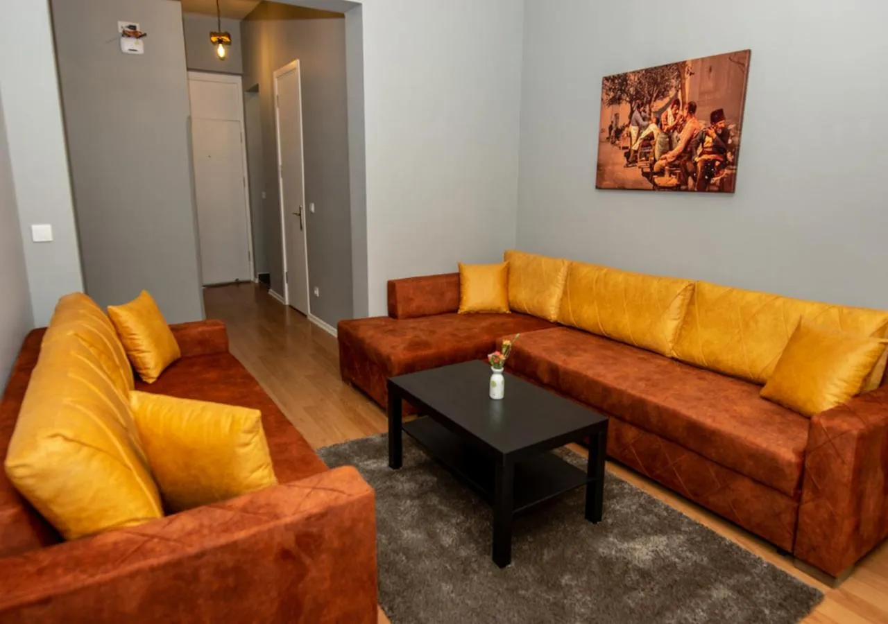 Living room in ROYAL TAKSIM SUITES