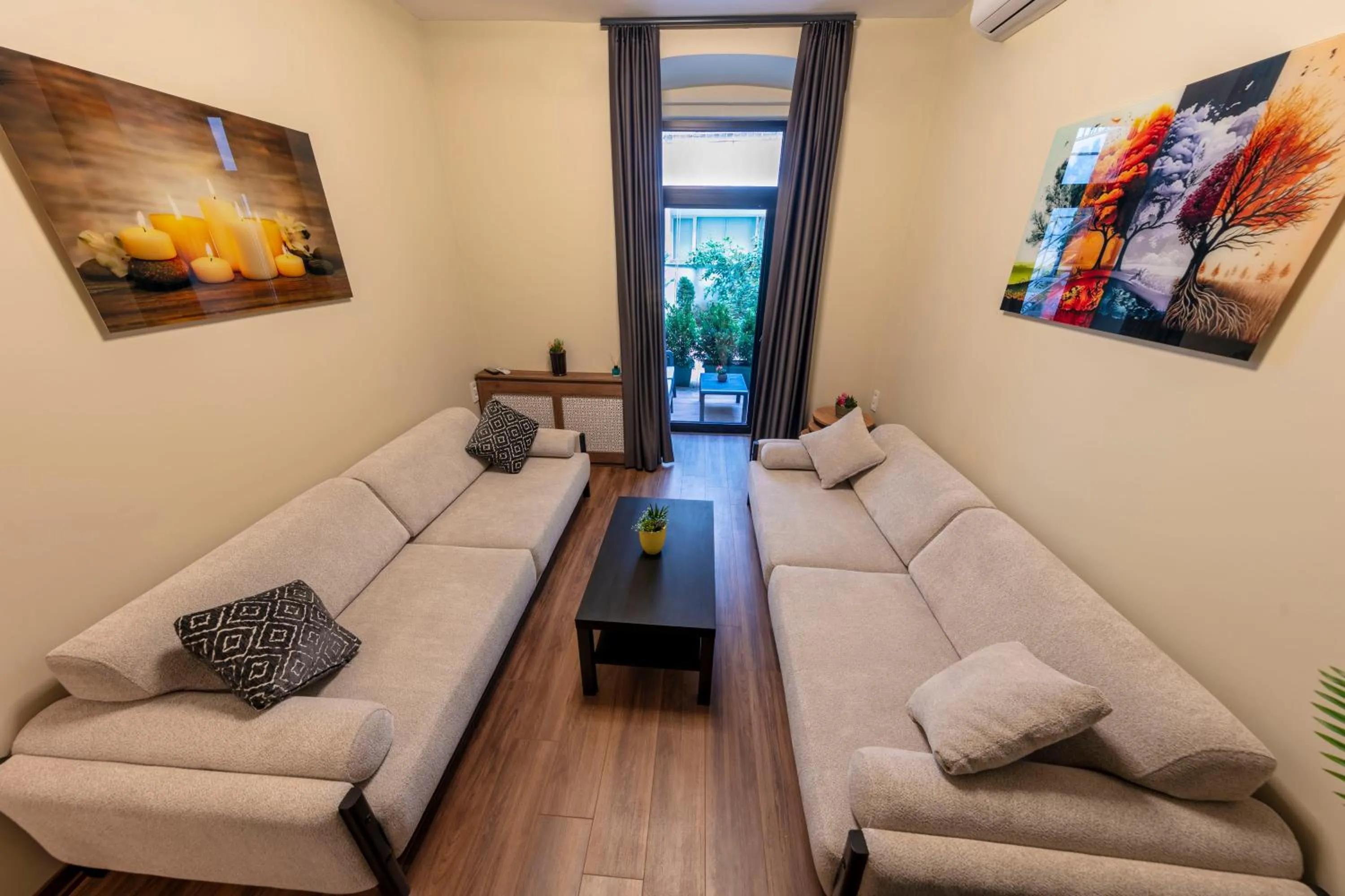 Seating area in ROYAL TAKSIM SUITES