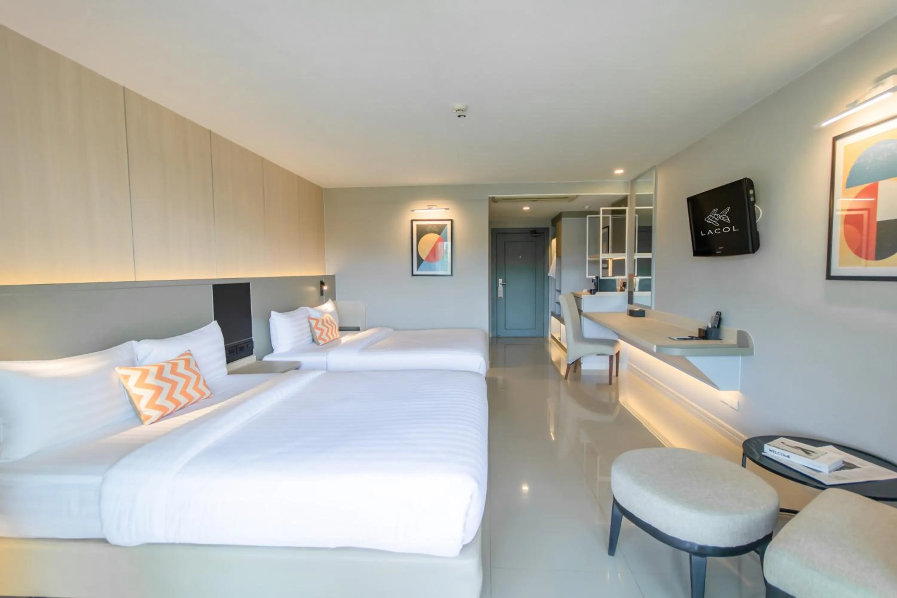 Bed in Lacol Khao Yai - A Chatrium Collection