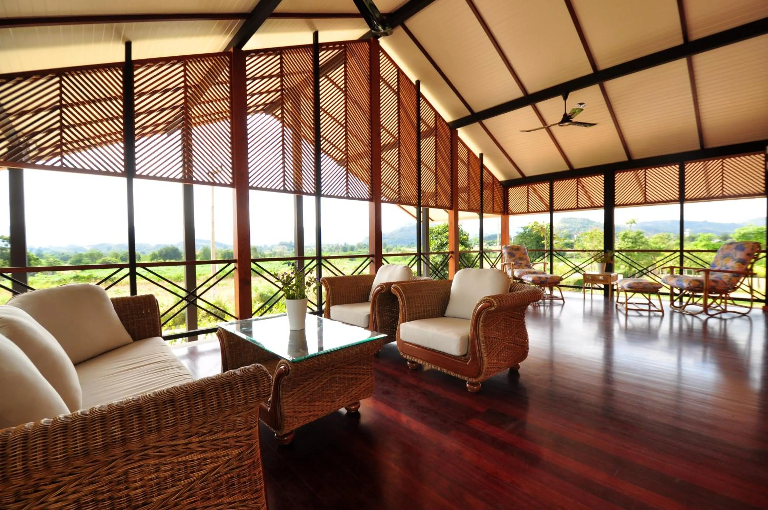 Seating area in Ma Villa Khao Yai