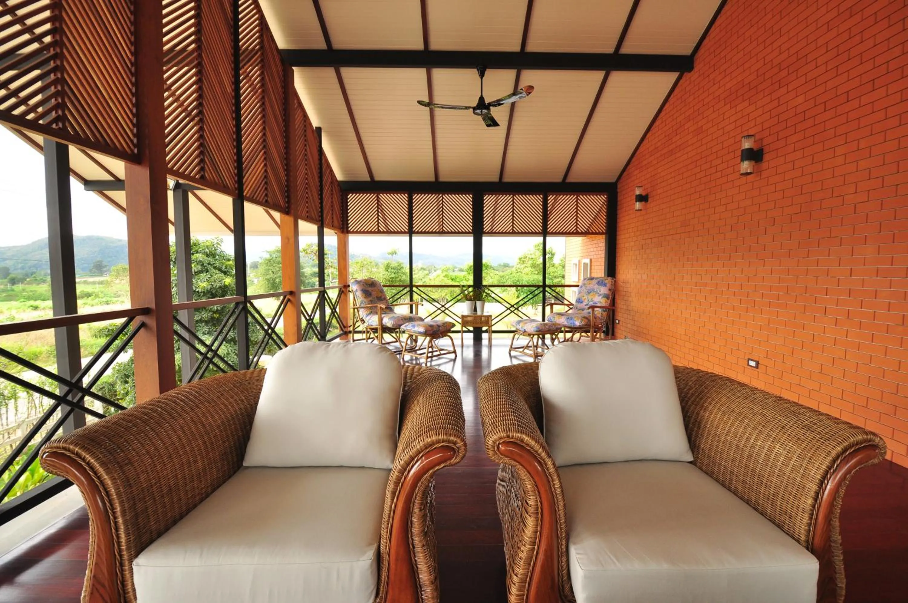 Seating area in Ma Villa Khao Yai