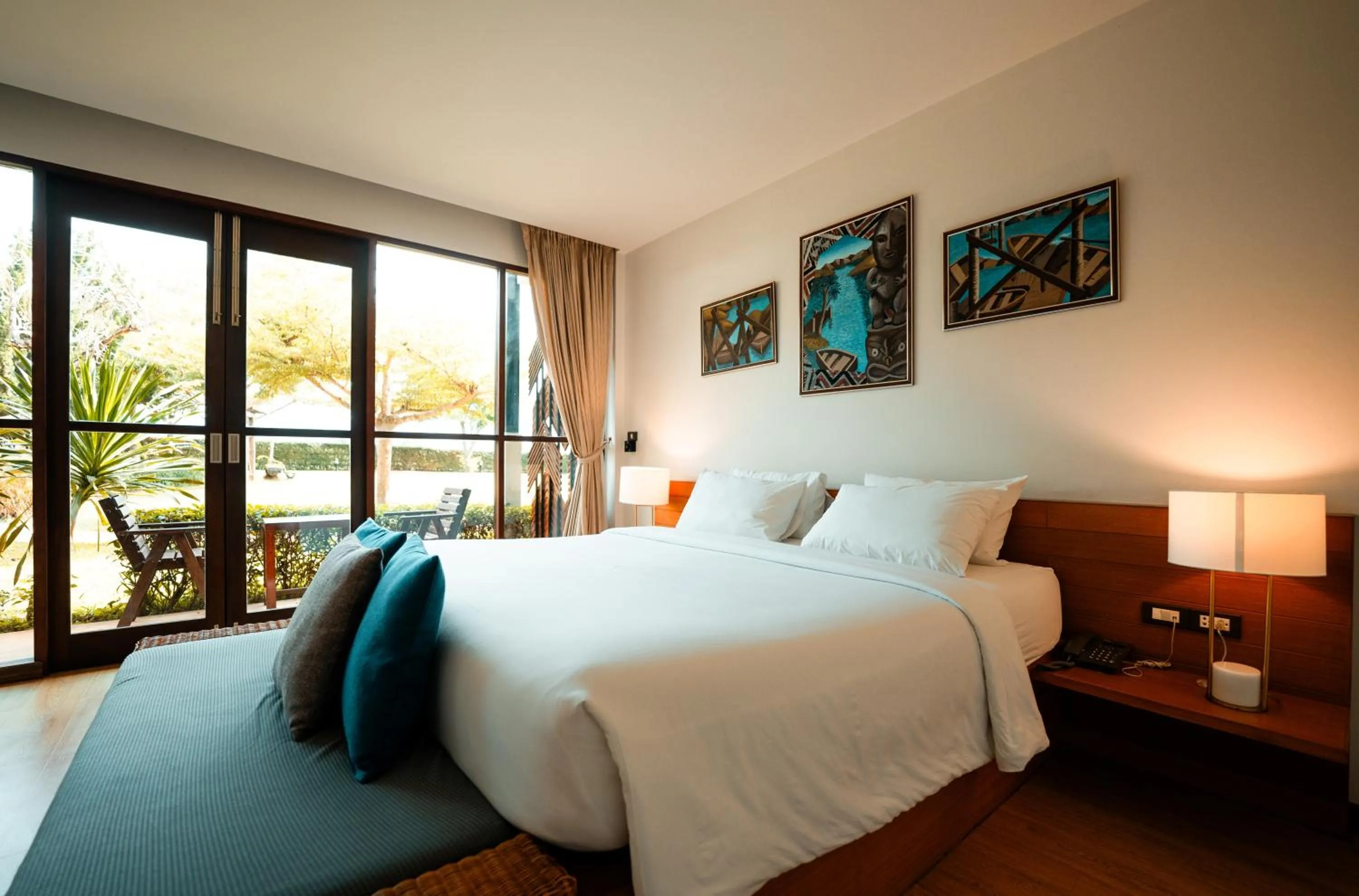 Bed in Ma Villa Khao Yai