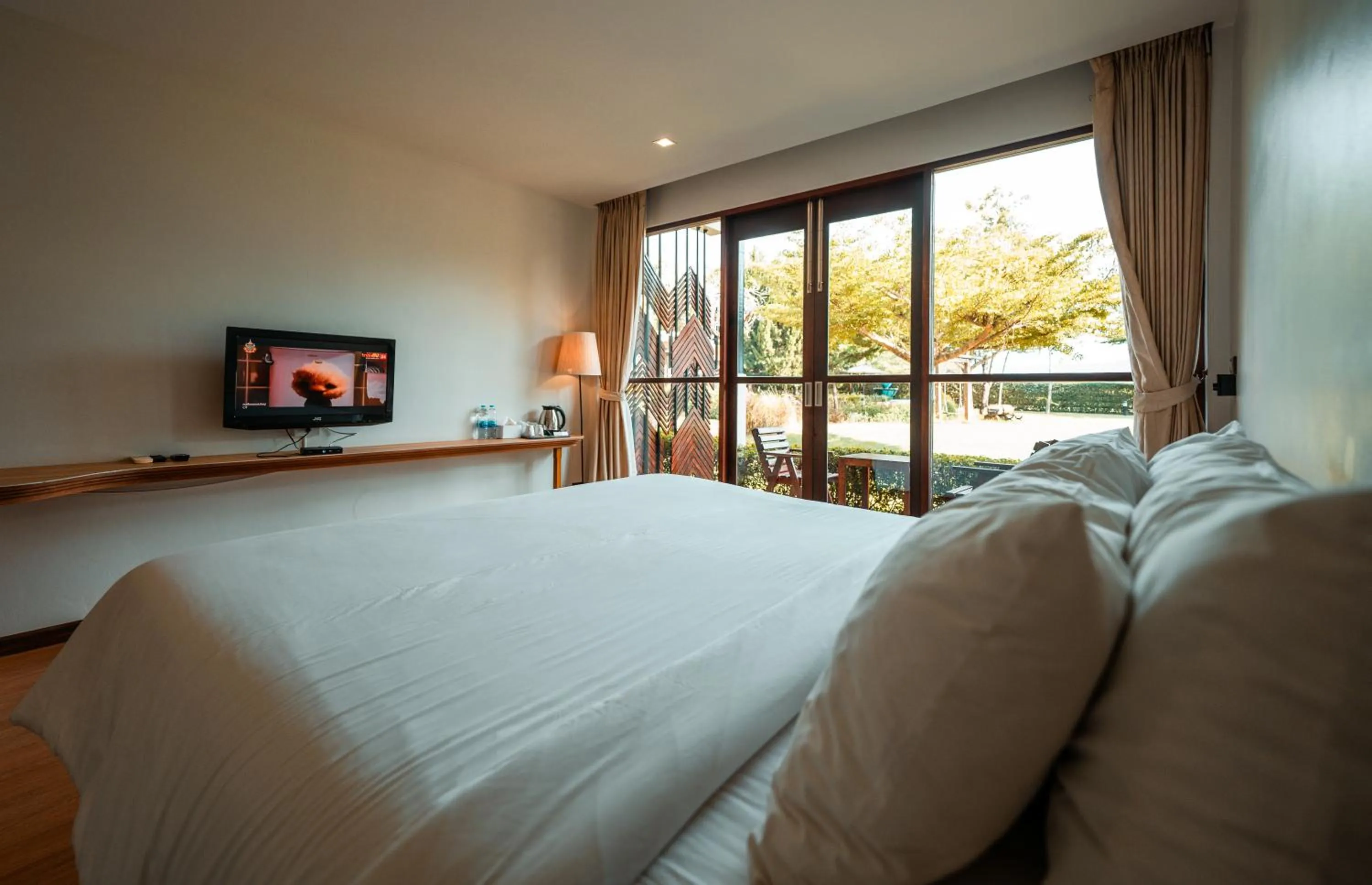 Bed in Ma Villa Khao Yai