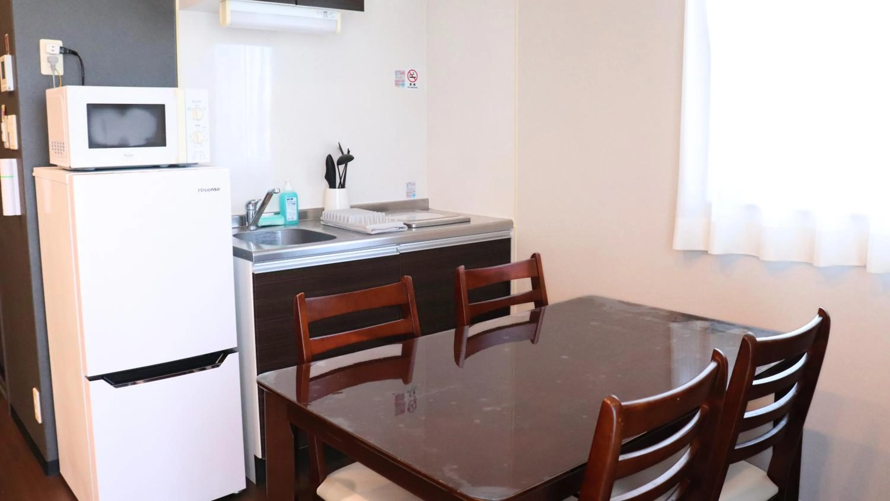 kitchen in Apartment Hotel Ecott