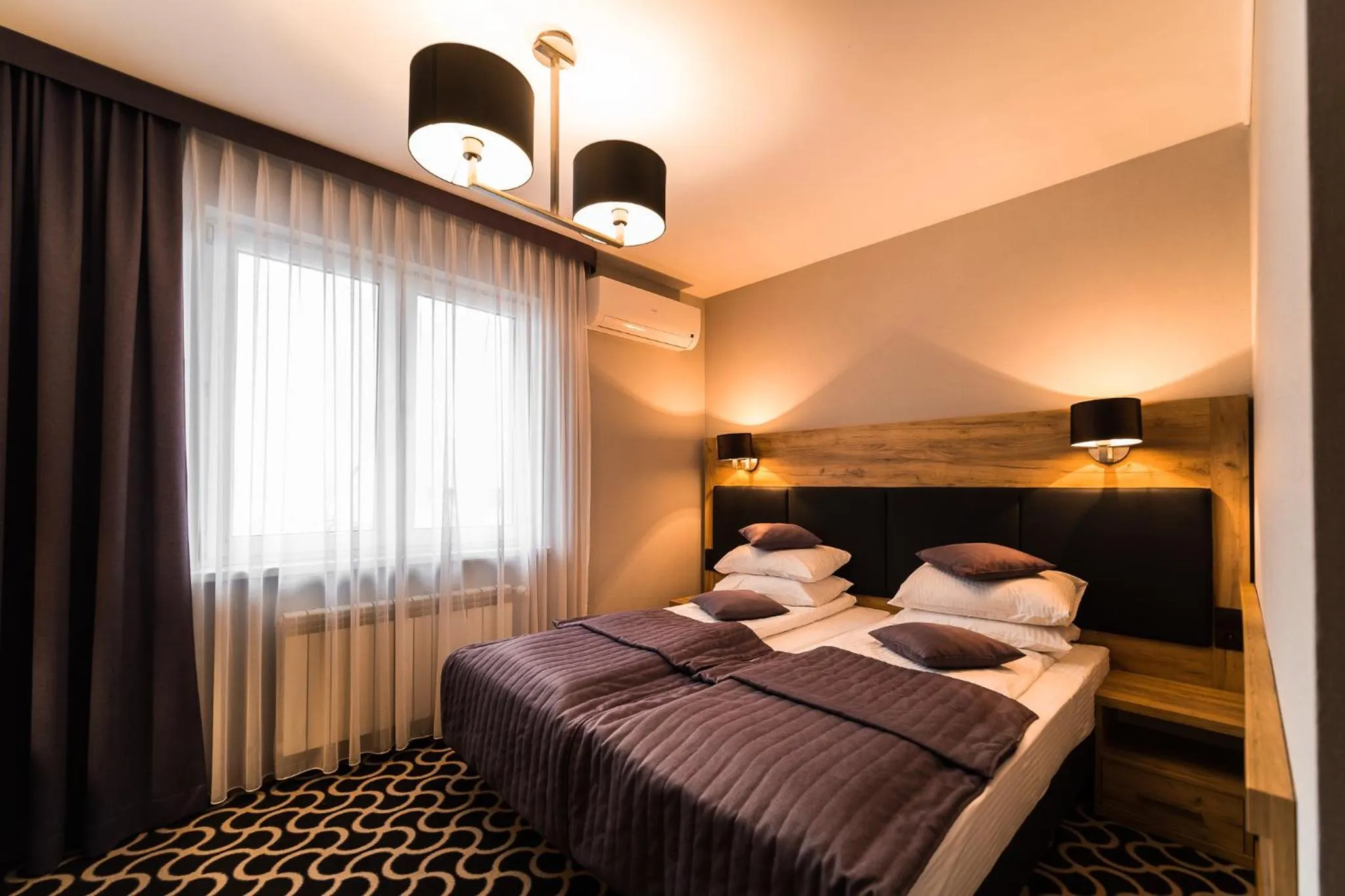 Bed in Hotel Coloseum