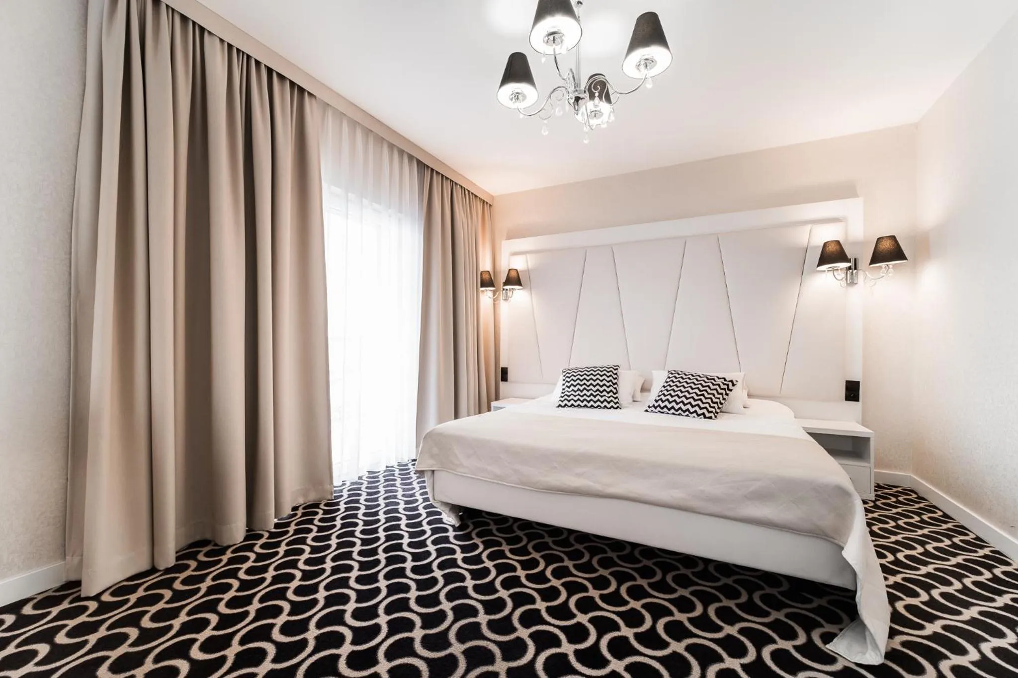 Bed in Hotel Coloseum