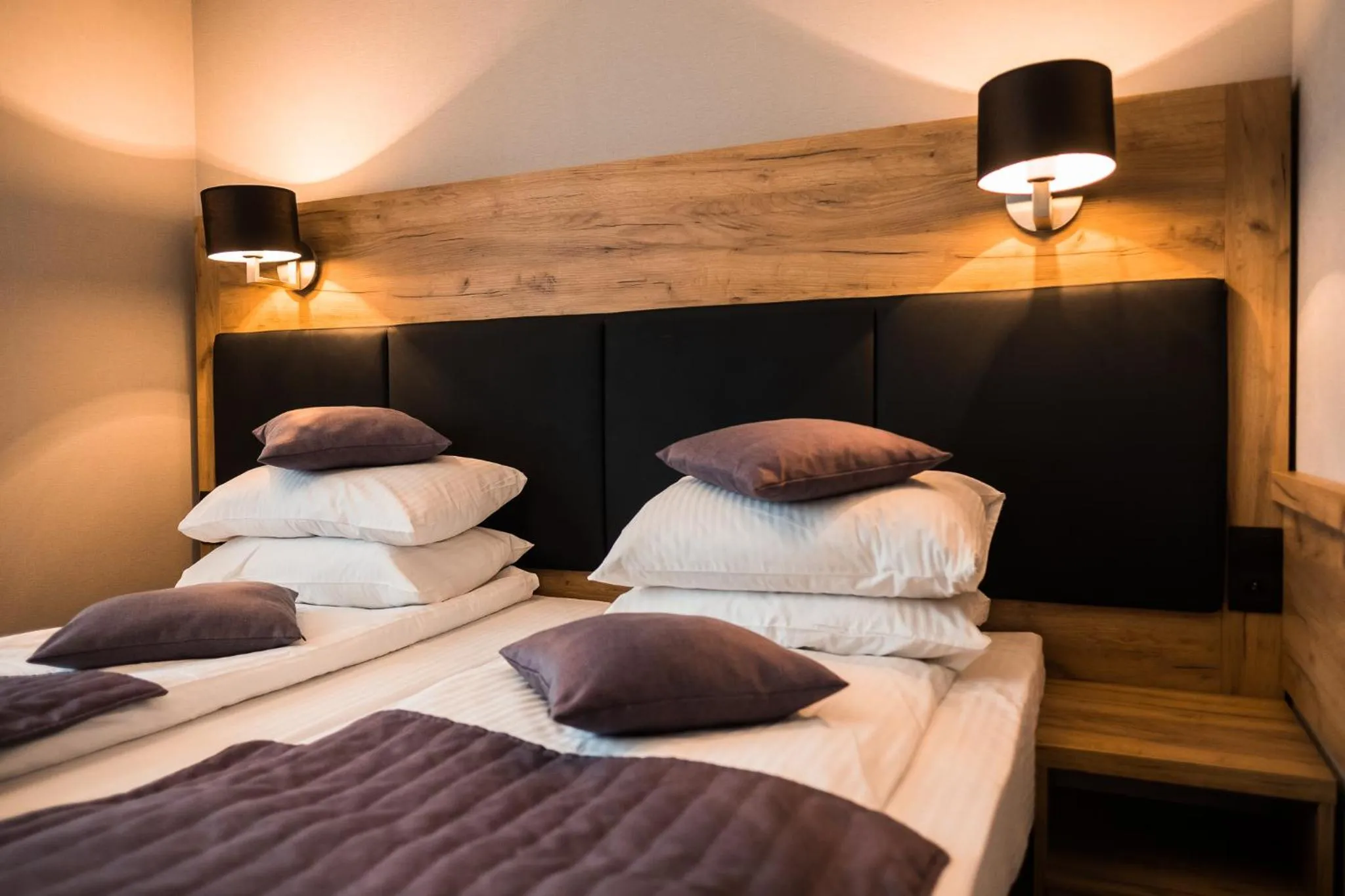 Bed in Hotel Coloseum