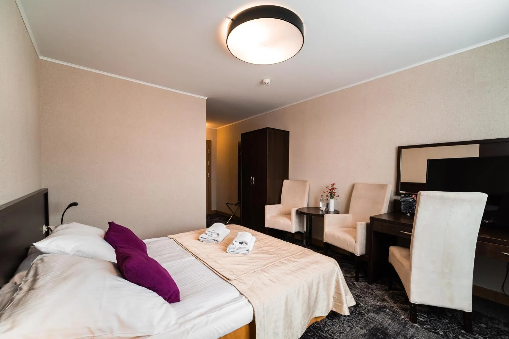 Bed in Hotel Coloseum