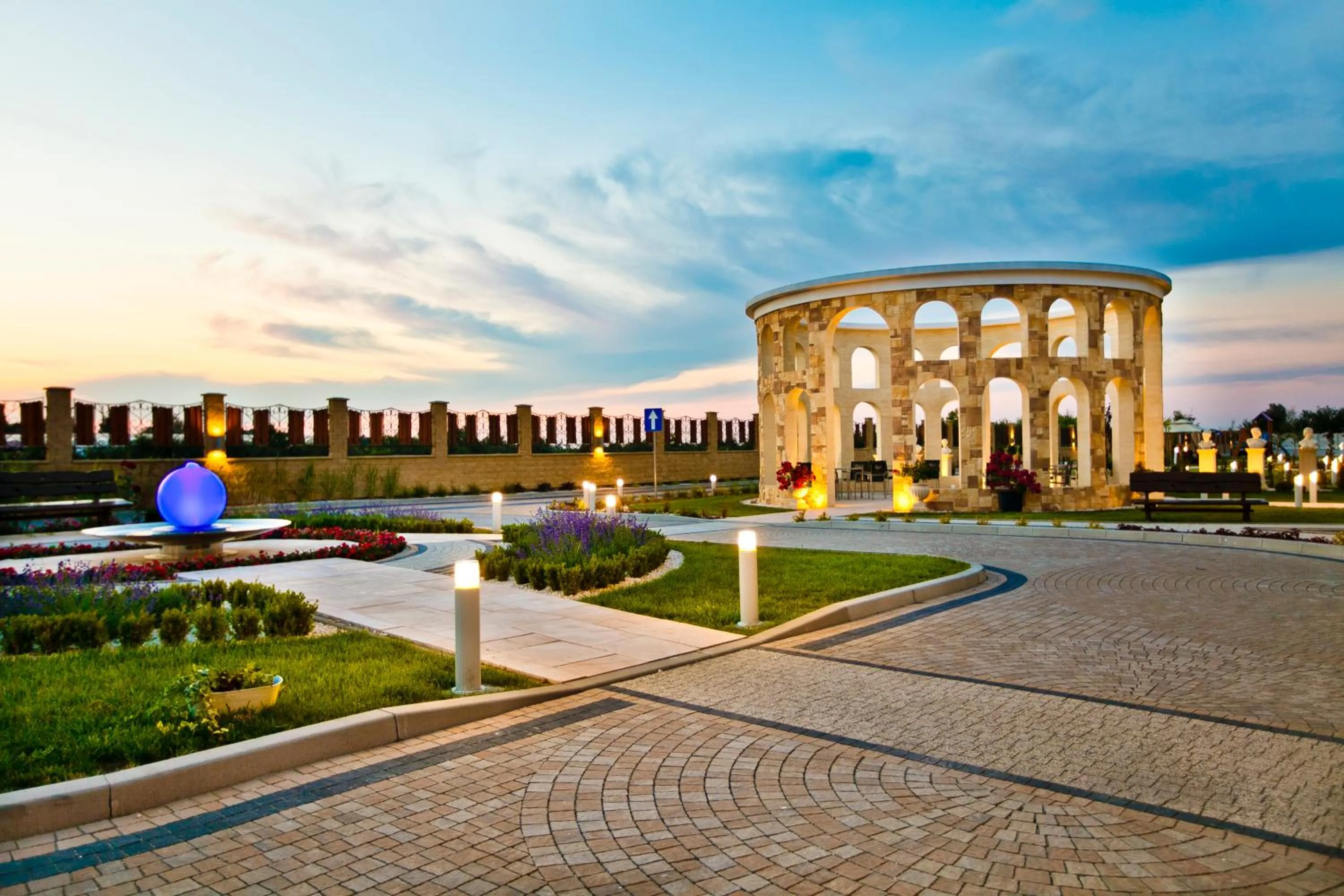 Garden in Hotel Coloseum