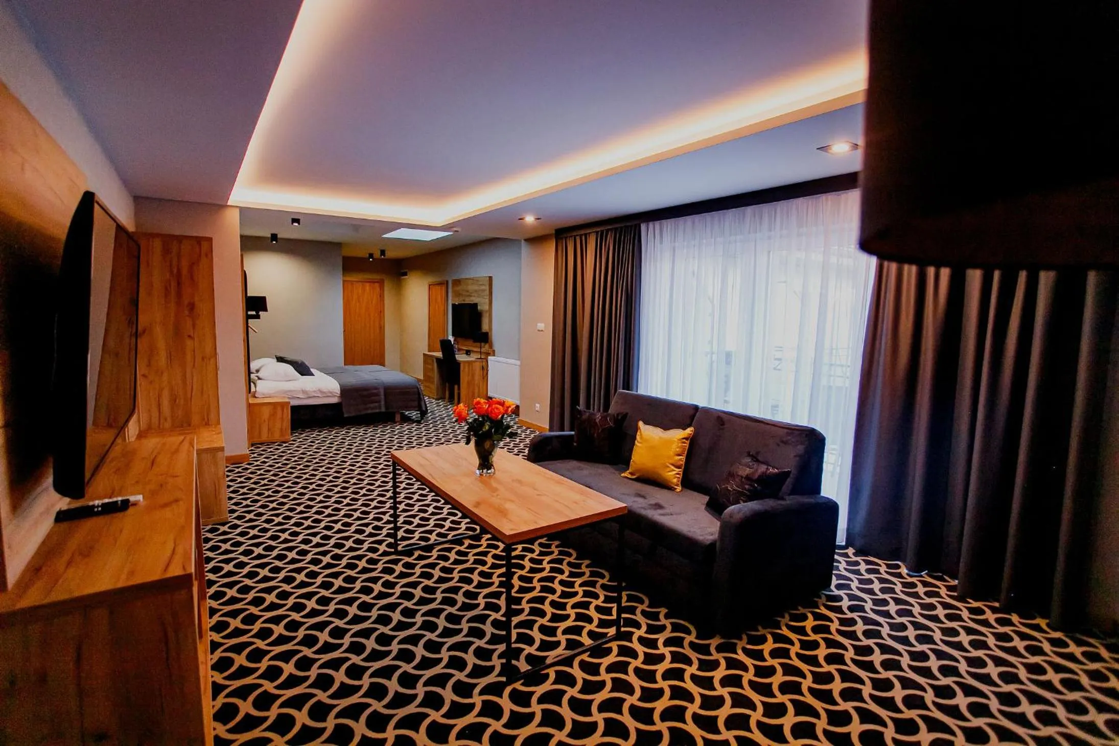 Bed in Hotel Coloseum