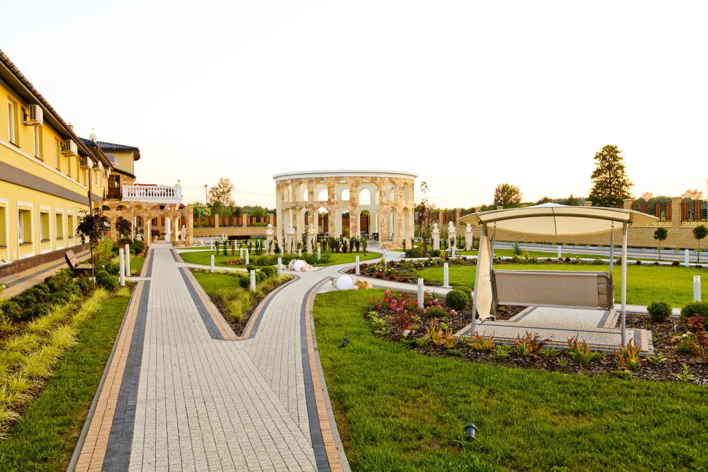 Garden in Hotel Coloseum