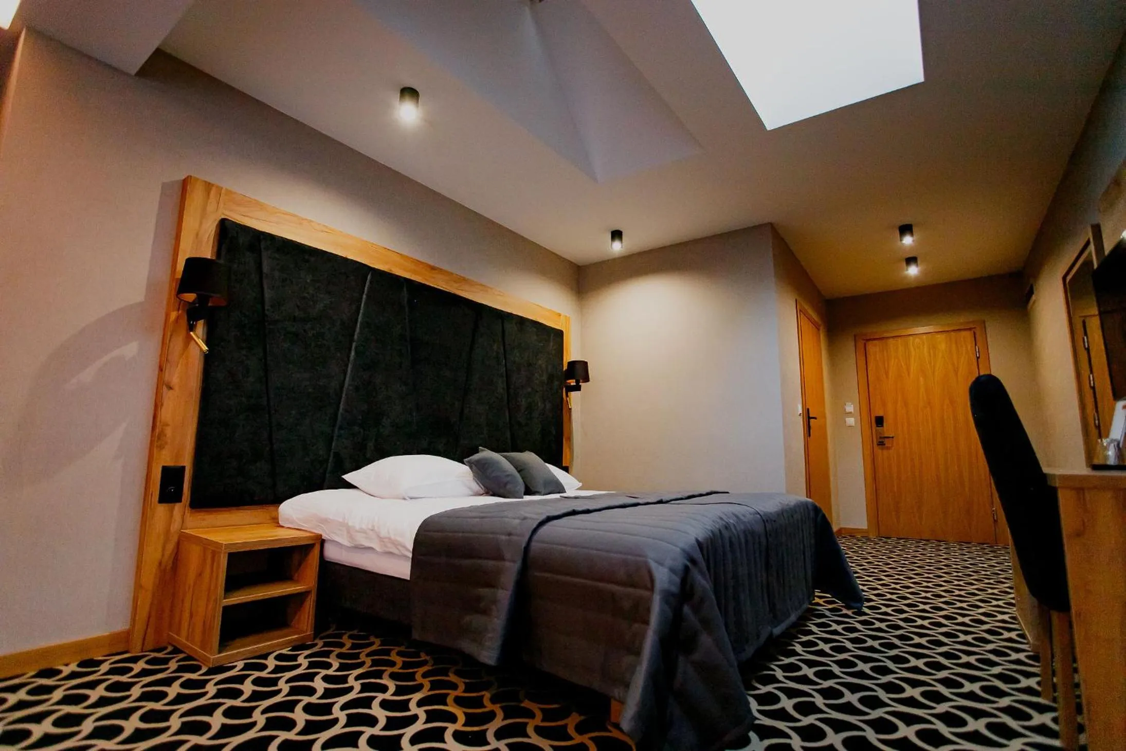 Bed in Hotel Coloseum