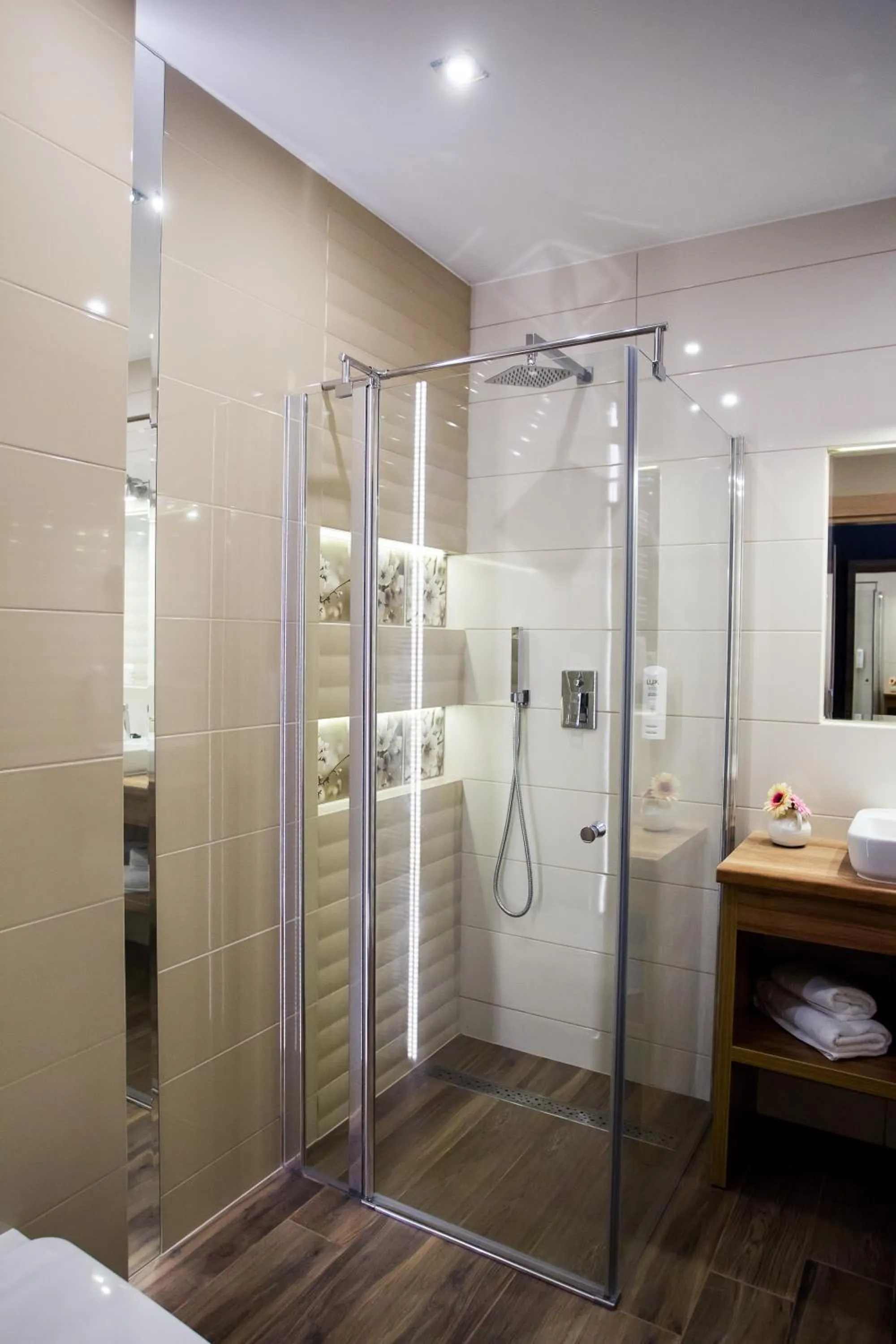 Shower in Hotel Coloseum