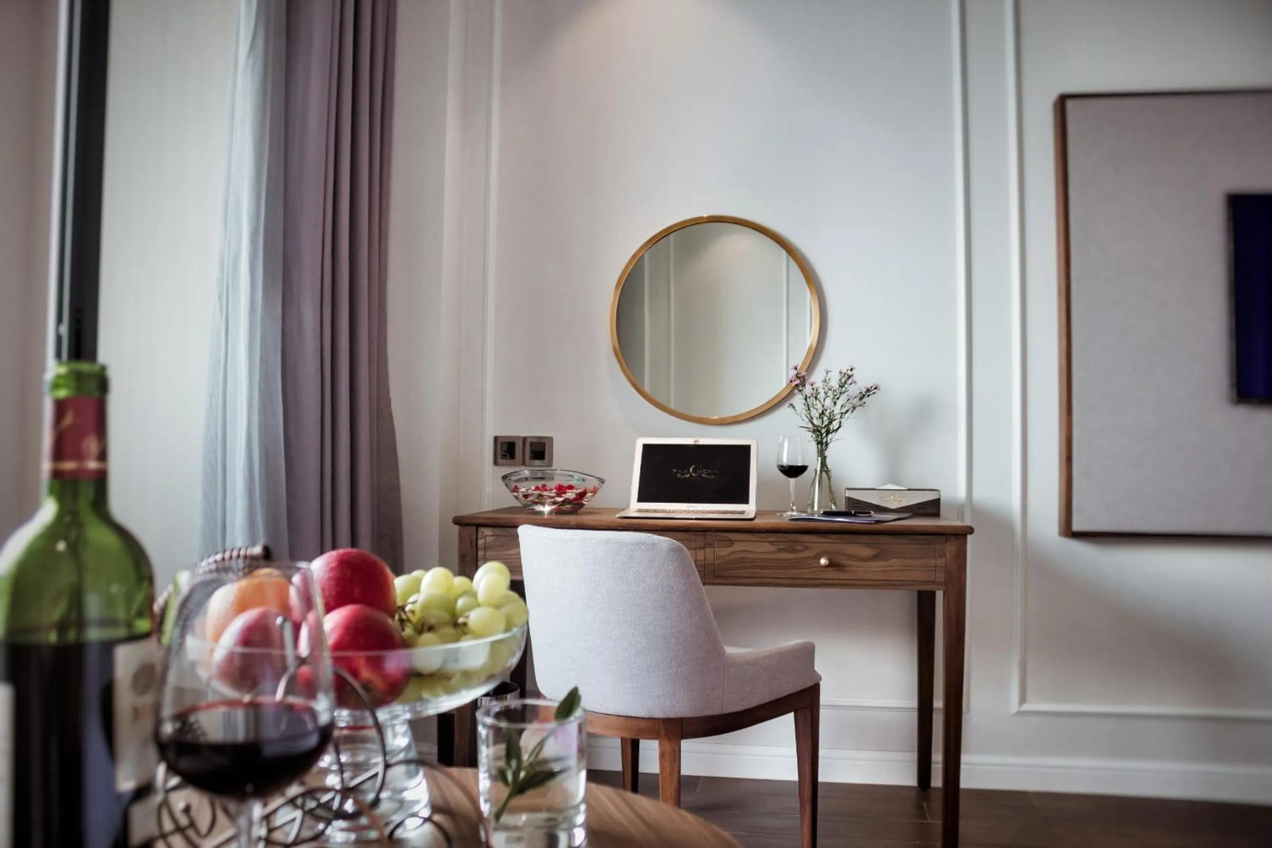 Decorative detail in Phu Cuong Hotel Ca Mau