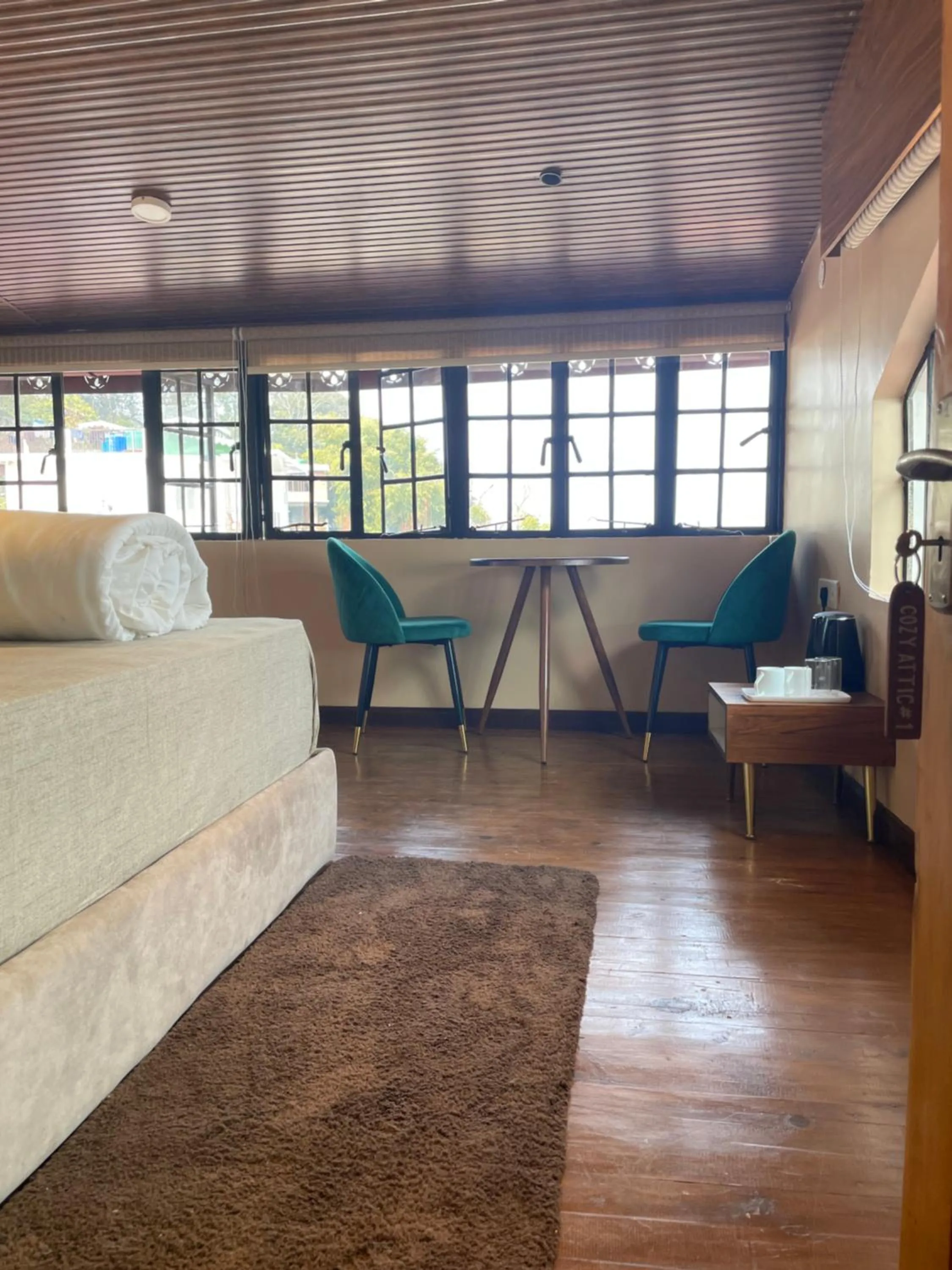 Seating area in THE GINGKO EYRIE