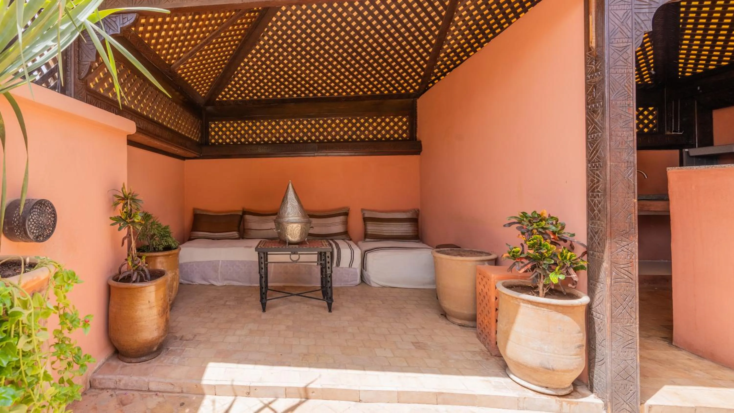 Living room in Riad Ghali Hotel & SPA