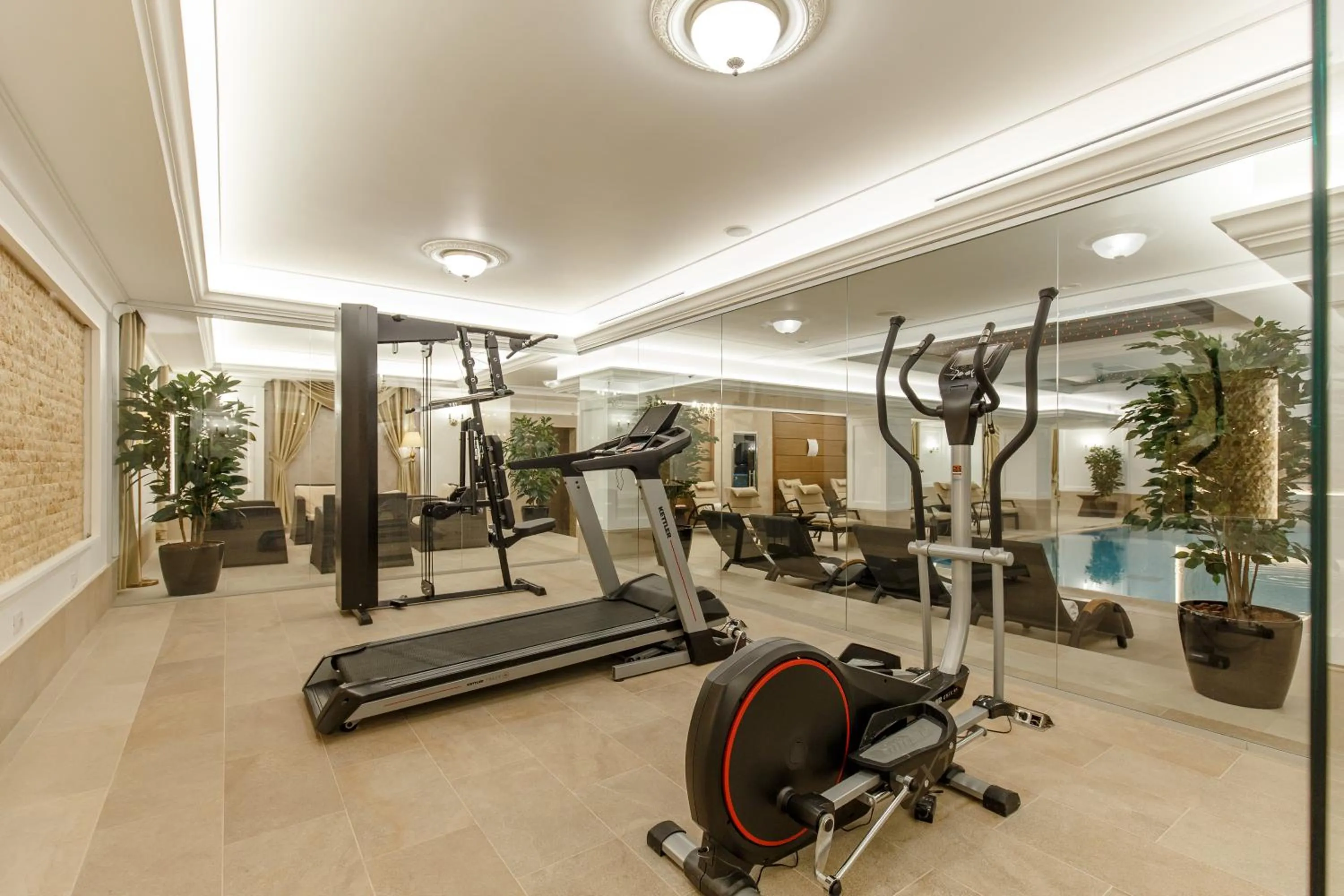 Fitness centre/facilities in Hotel Gabriela