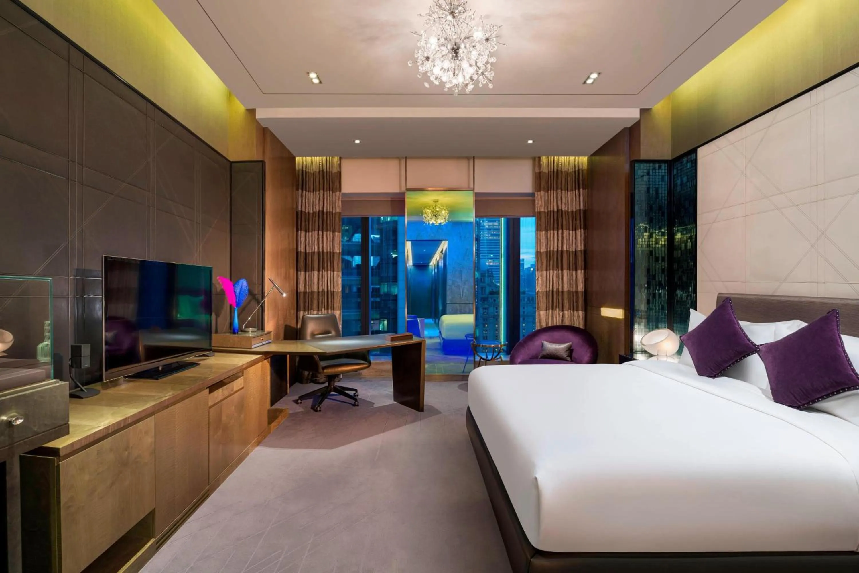 Photo of the whole room, Bed in W Guangzhou