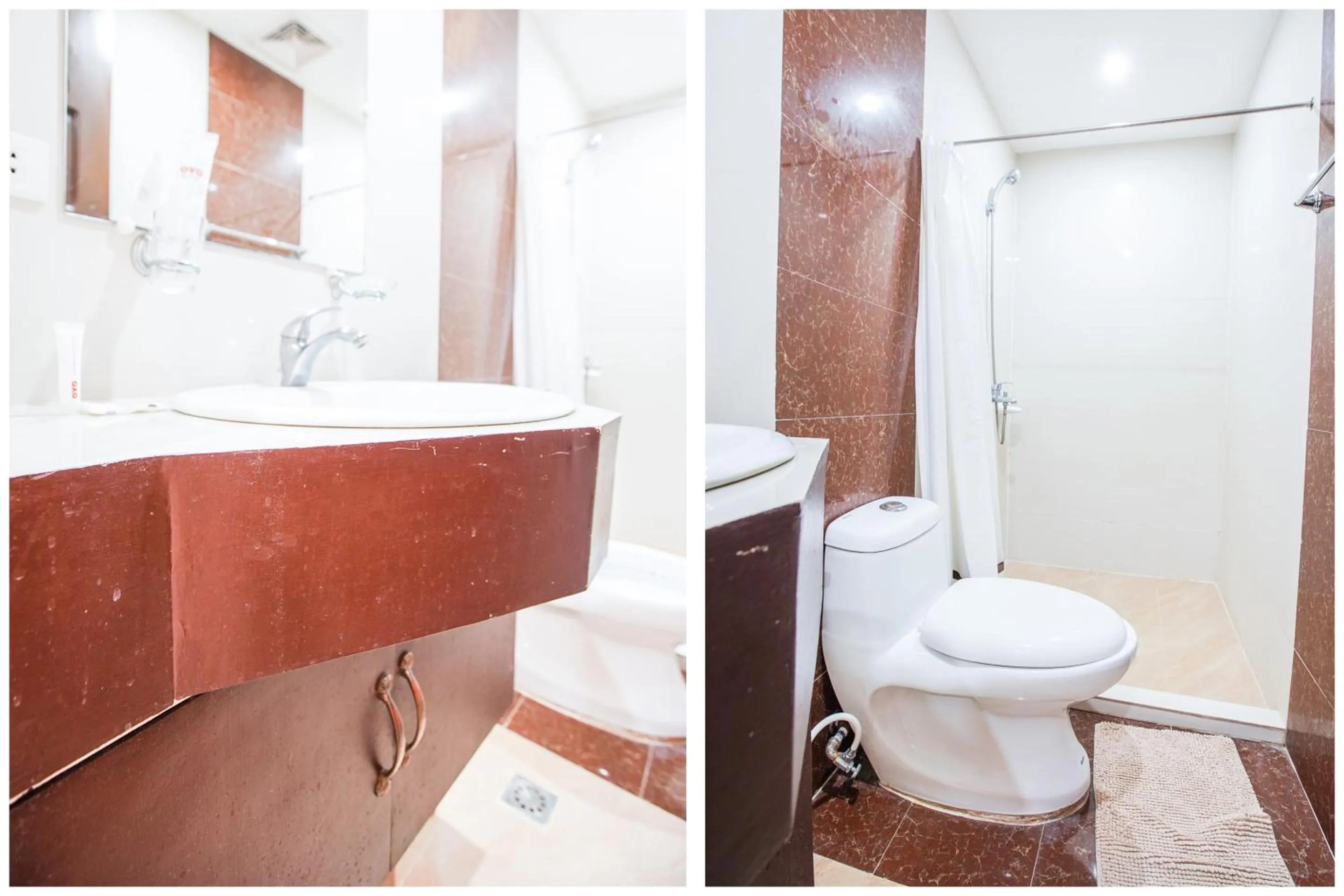 Bathroom in OYO 236 Hotel Edmundo