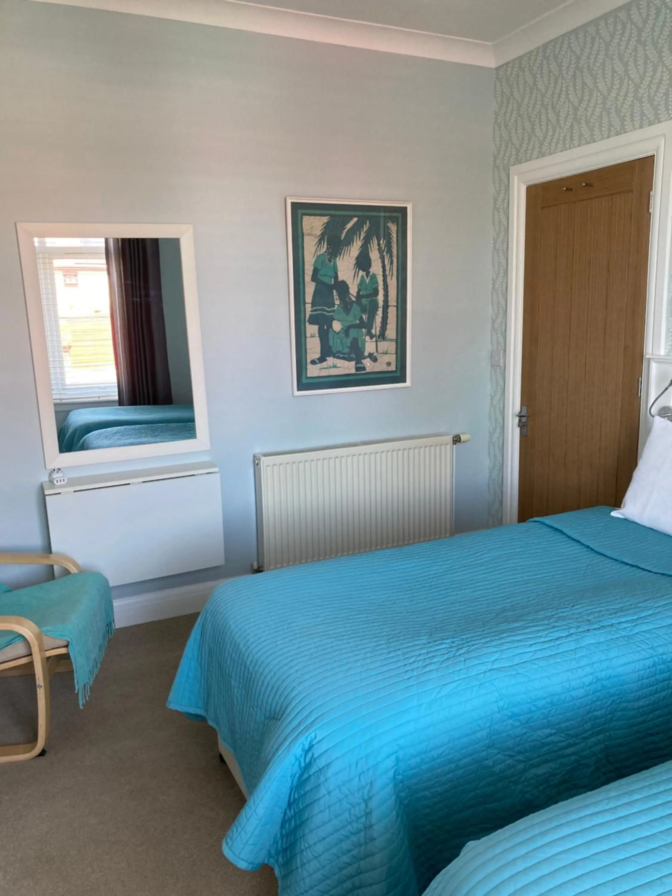 Decorative detail, Bed in Hillcrest Bed & Breakfast