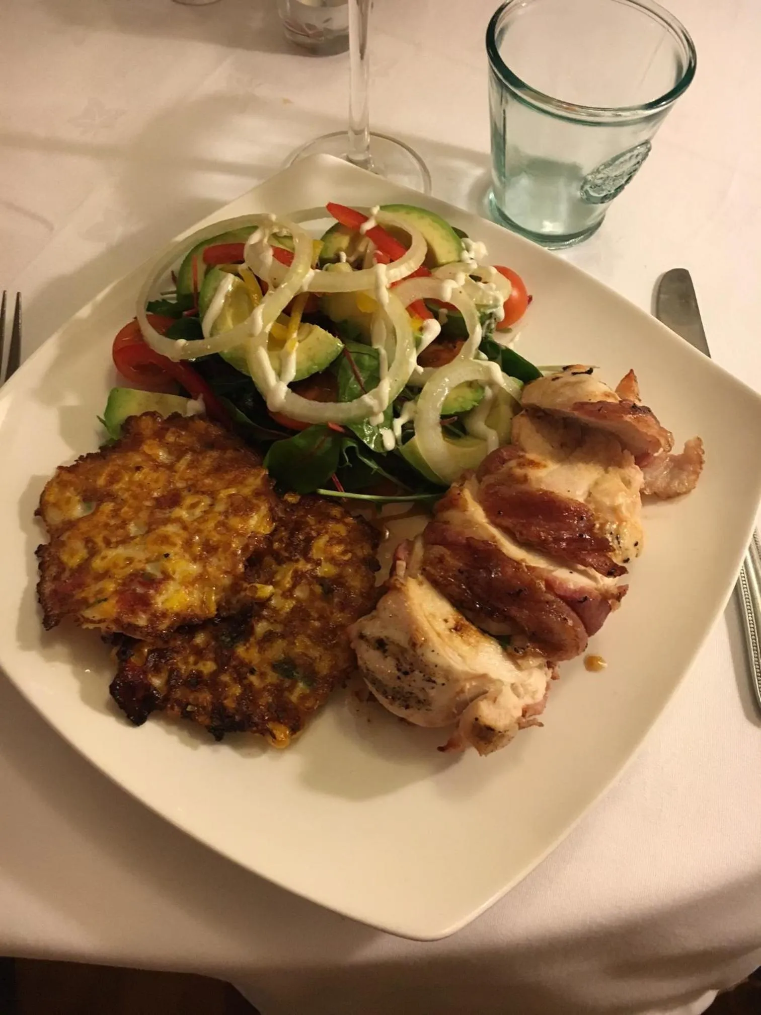 Food close-up in The Clytha Arms