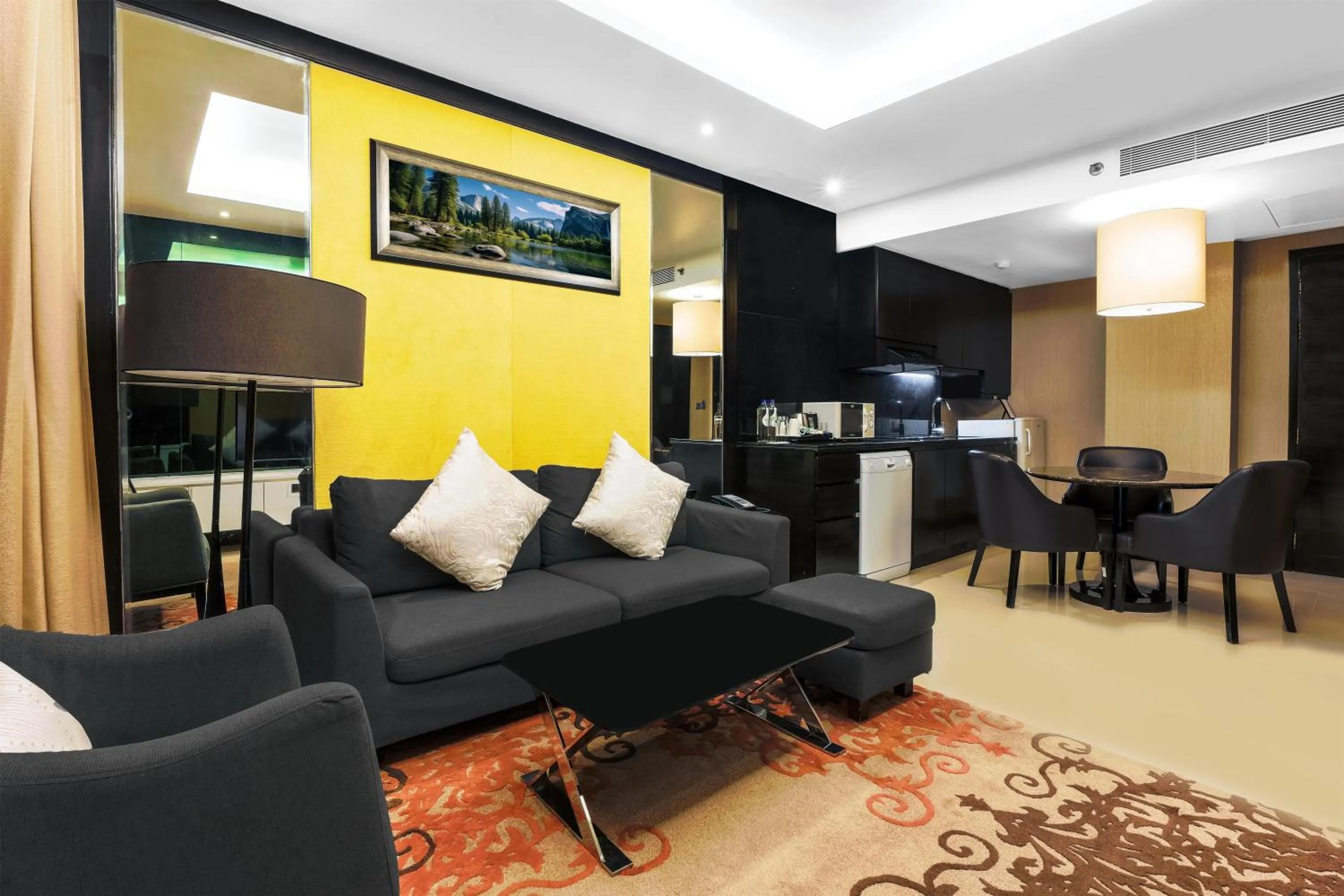 Living room in DoubleTree Suites by Hilton Bengaluru Outer Ring Road